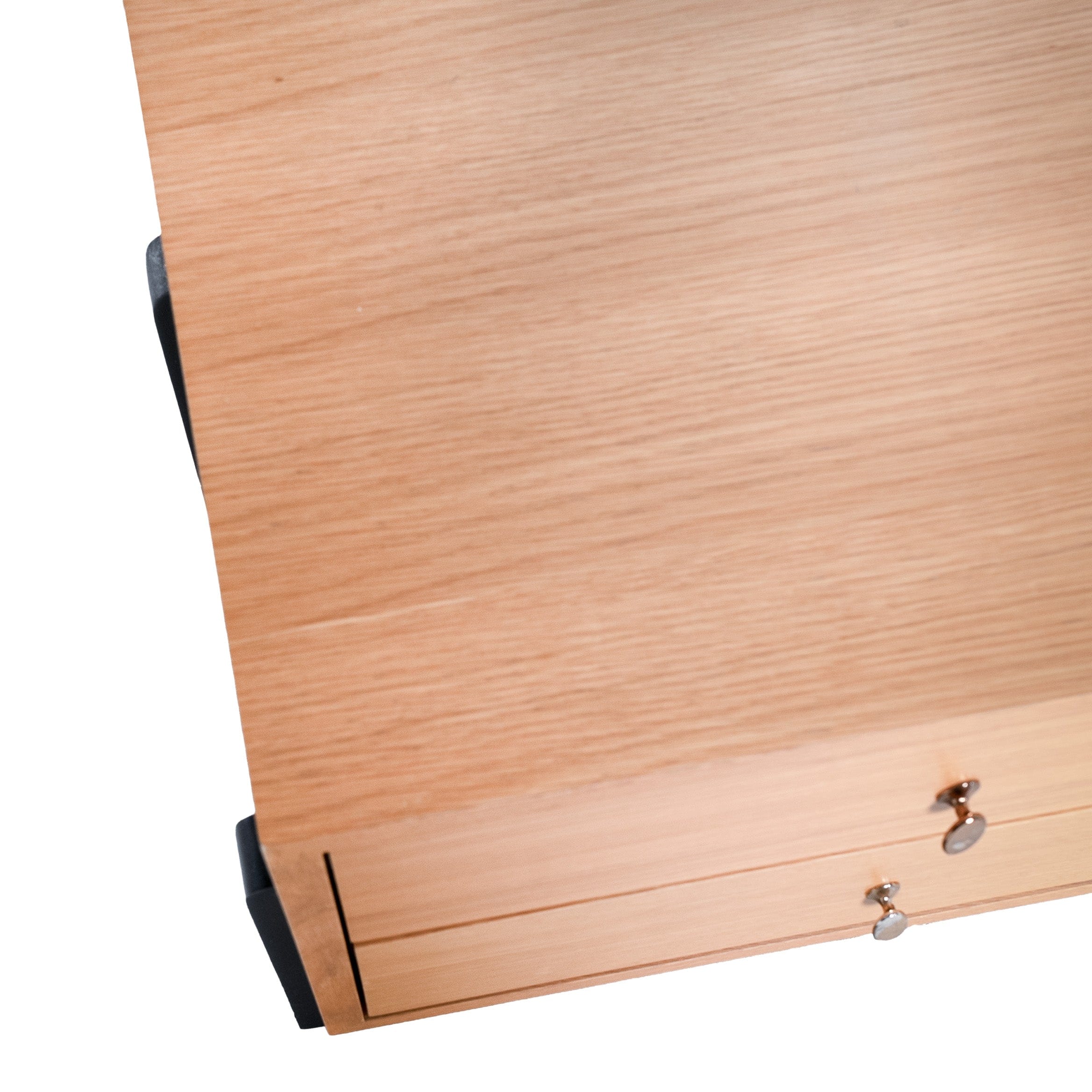 Fil Meşe TV Sehpası 140 cm Ahşap Meşe & Siyah 10549