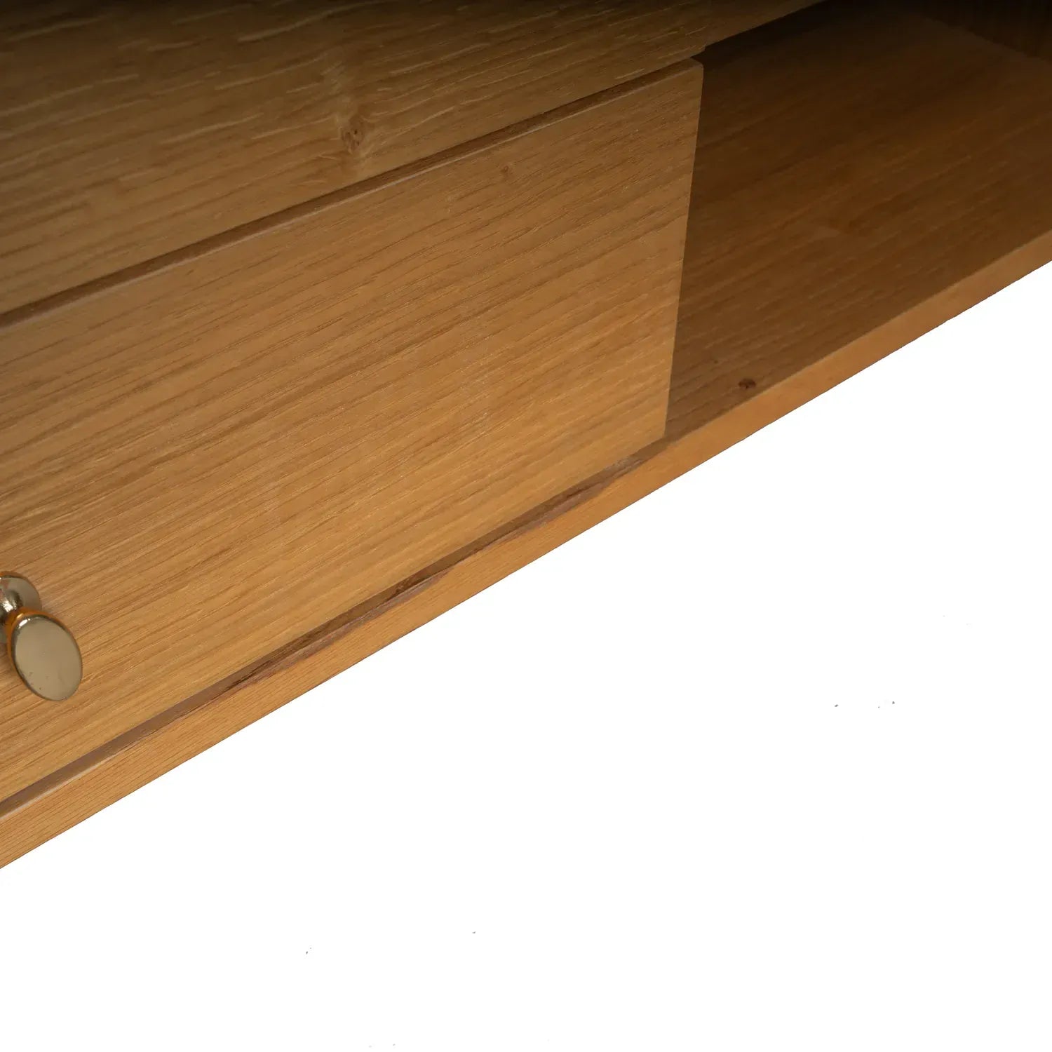 Fil Meşe TV Sehpası 140 cm Ahşap Meşe & Siyah 10565