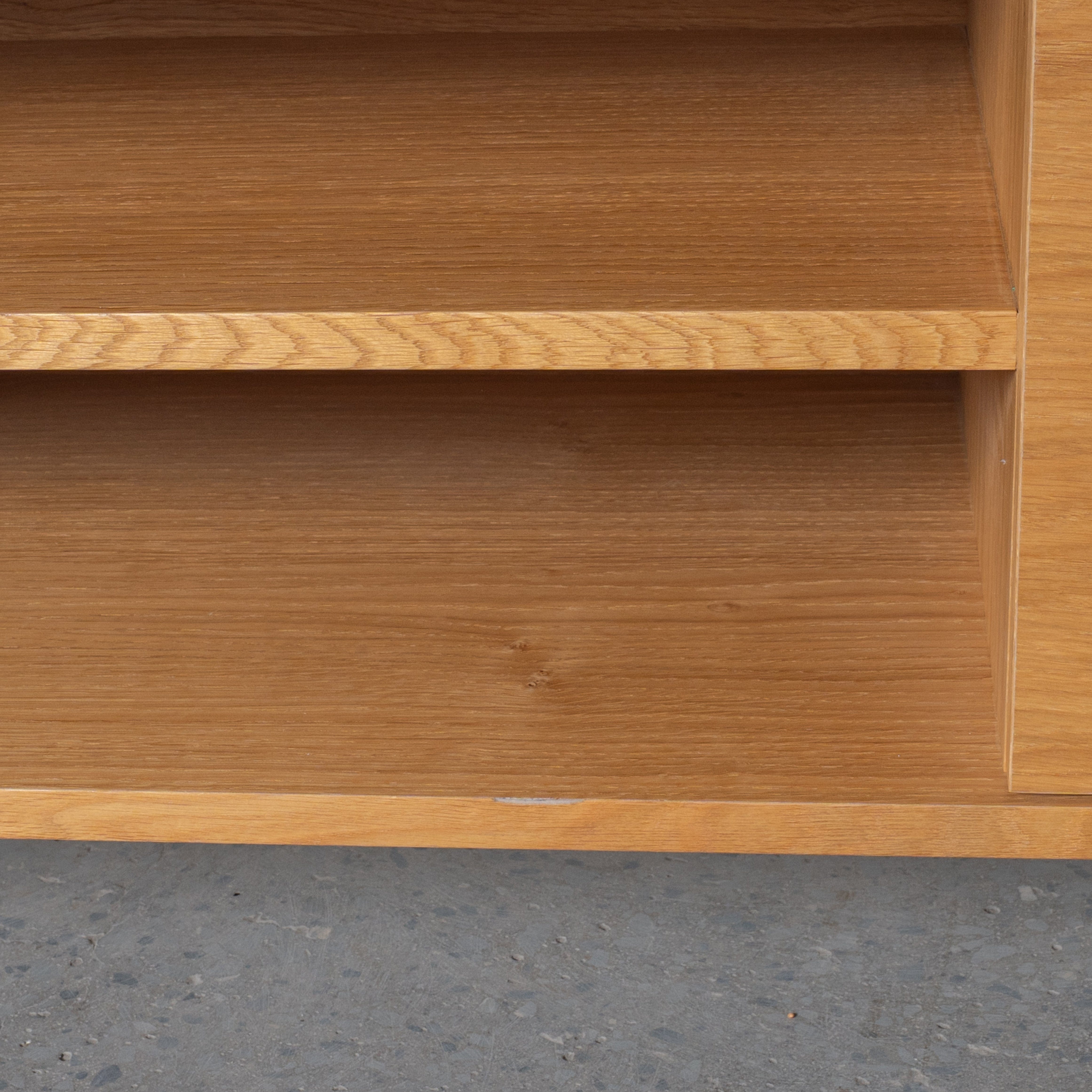 Fil Meşe TV Sehpası 180 cm  Ahşap Meşe/Siyah 10611