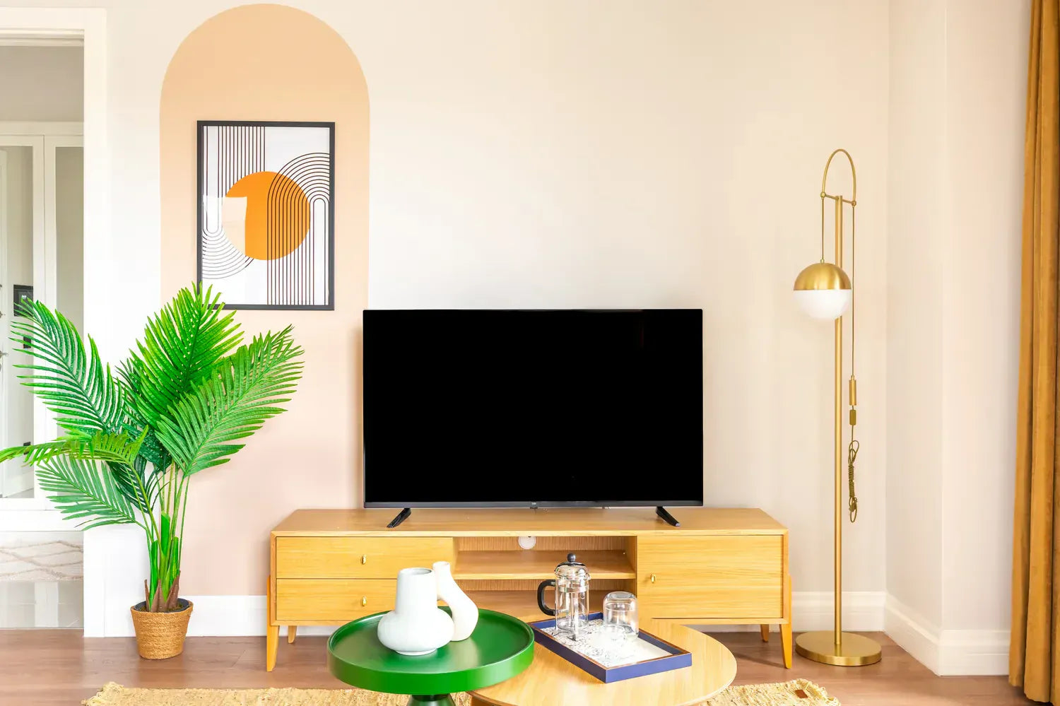 Fil TV Stand 180 cm Oak 11390