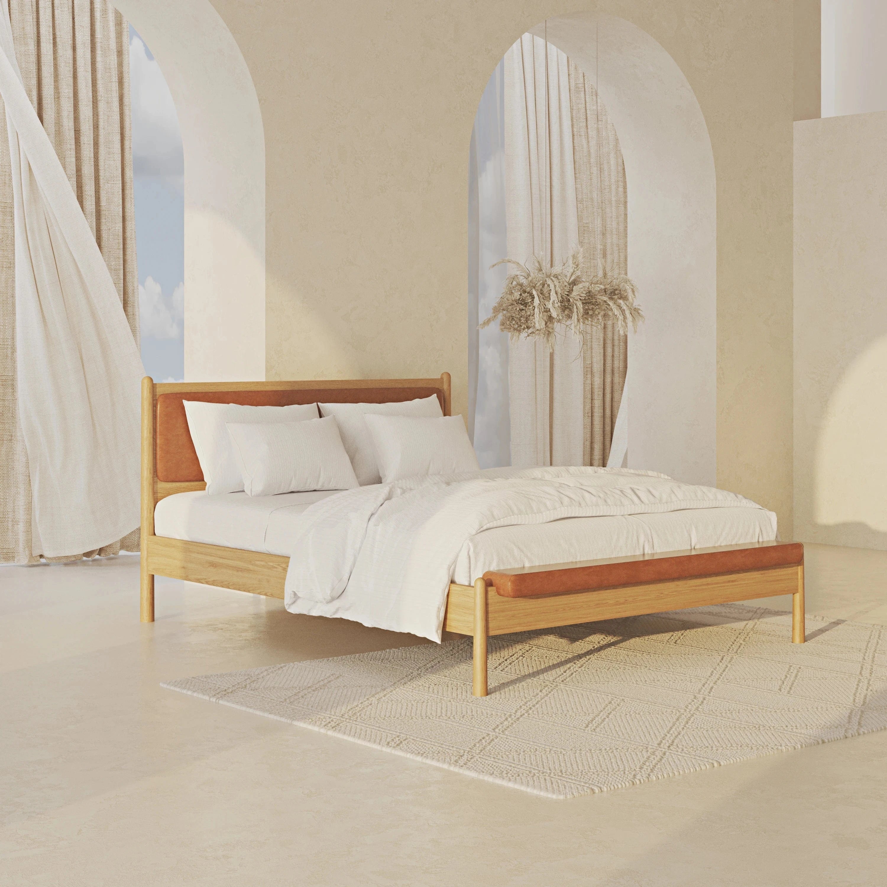 Finn 160x200 Karyola+Yatak+Uyku Seti Takımı