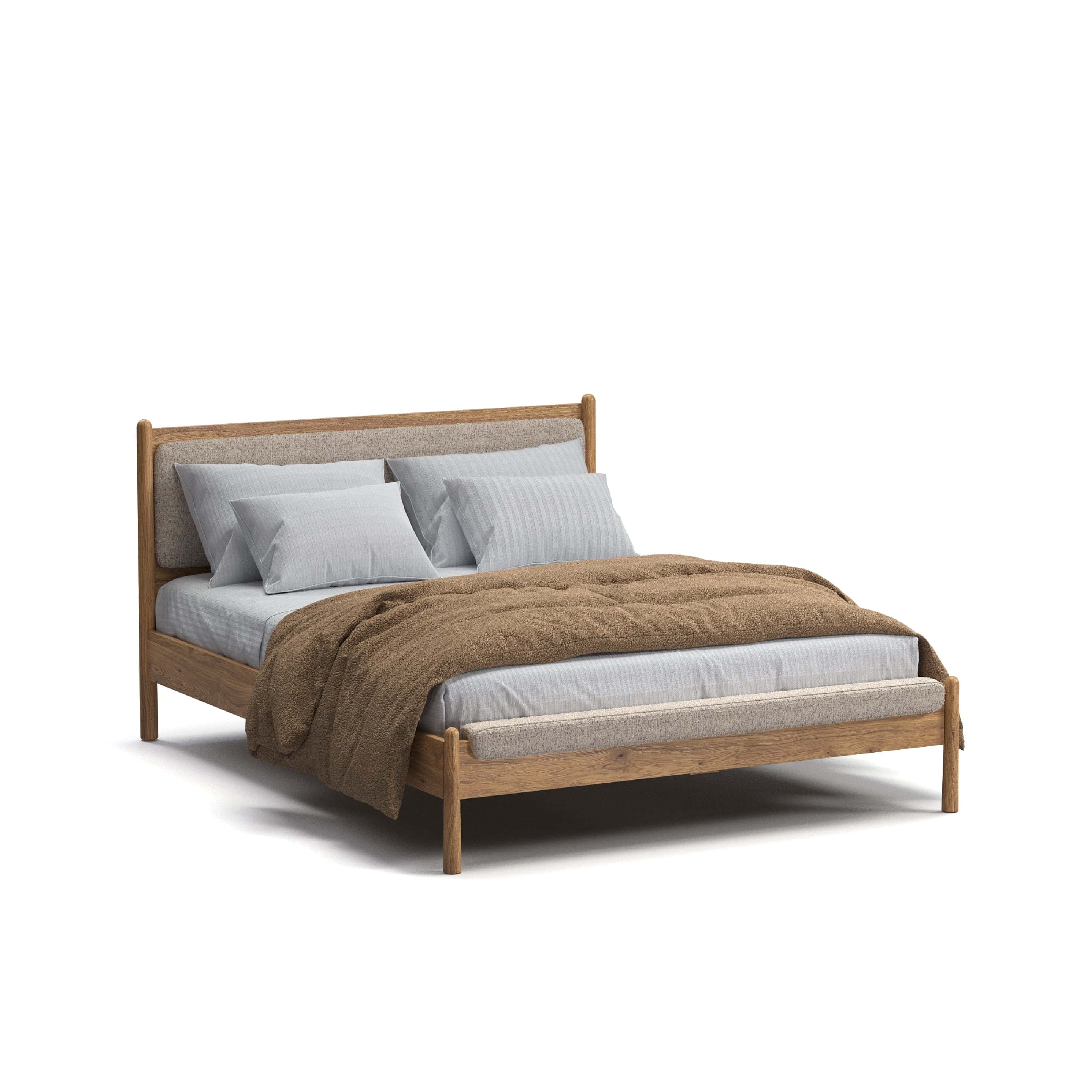 Finn 160x200 Karyola+Yatak+Uyku Seti Takımı