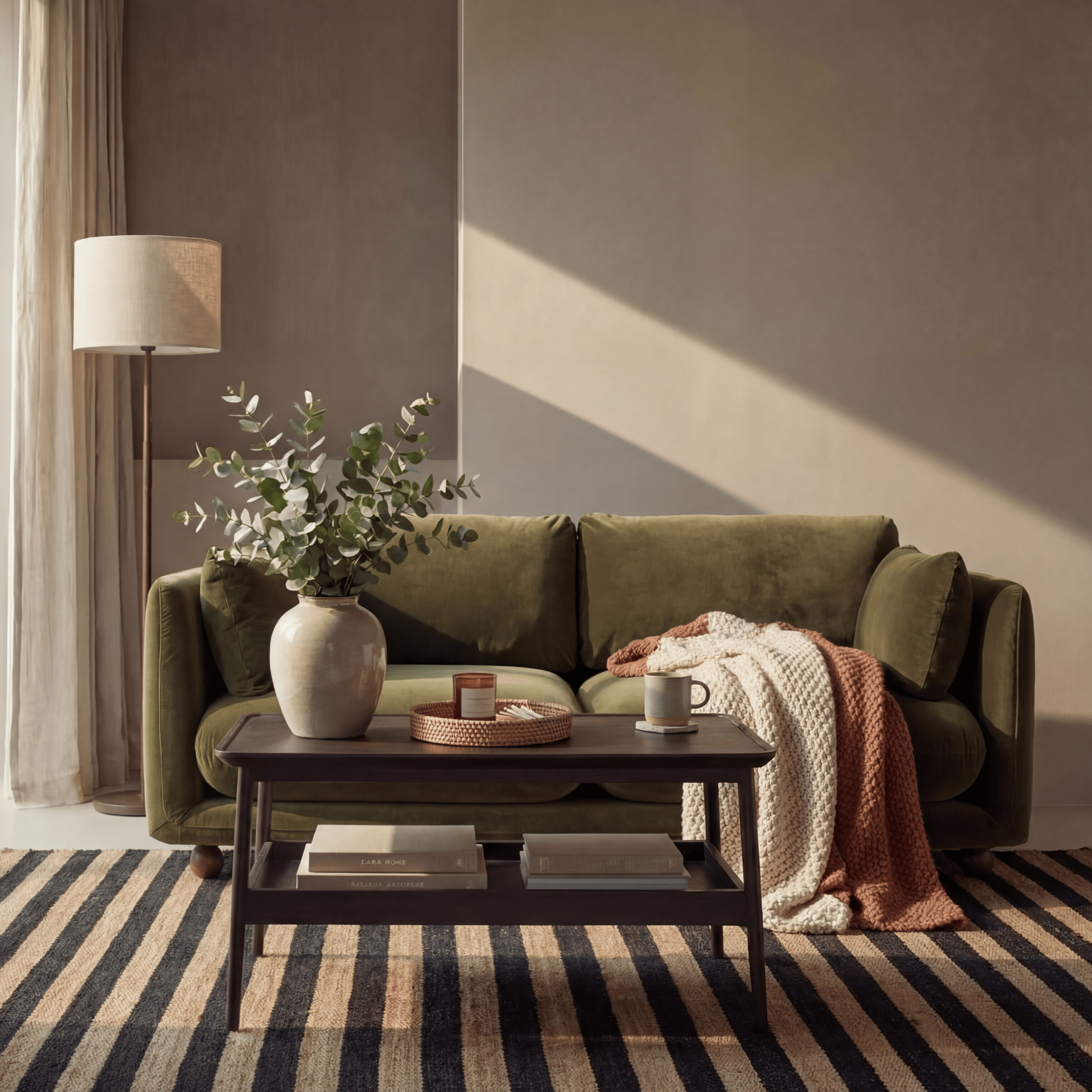 Flam İkili Koltuk Kadife