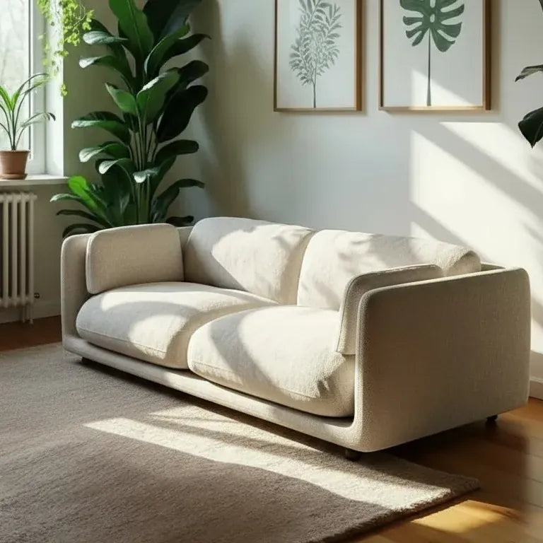 Flam Üçlü Koltuk Keten