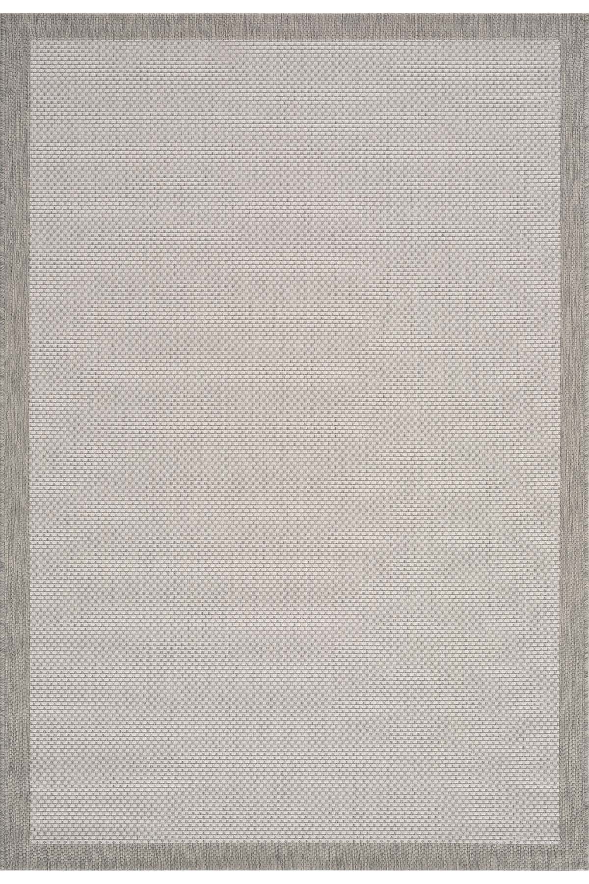Fresco Anthracite Ecru Washable Rug 23745A