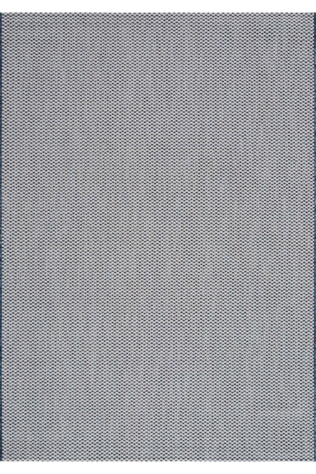 Fresco Ecru Navy Washable Rug 20521B