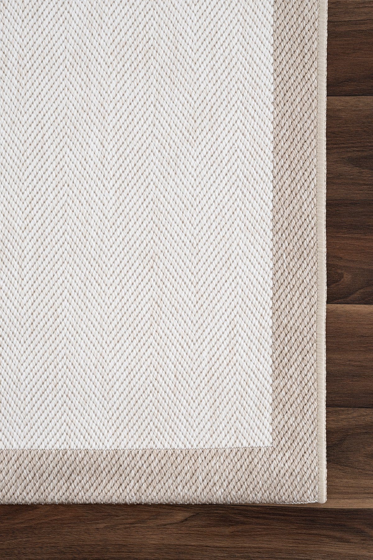 Fresco Soft Ecru Mink Washable Rug A3936A
