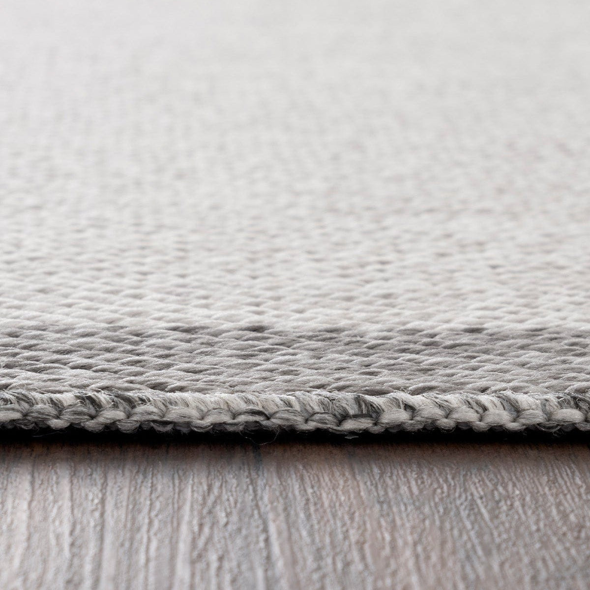 Fresco Soft Gray Anthracite Washable Rug A3936A