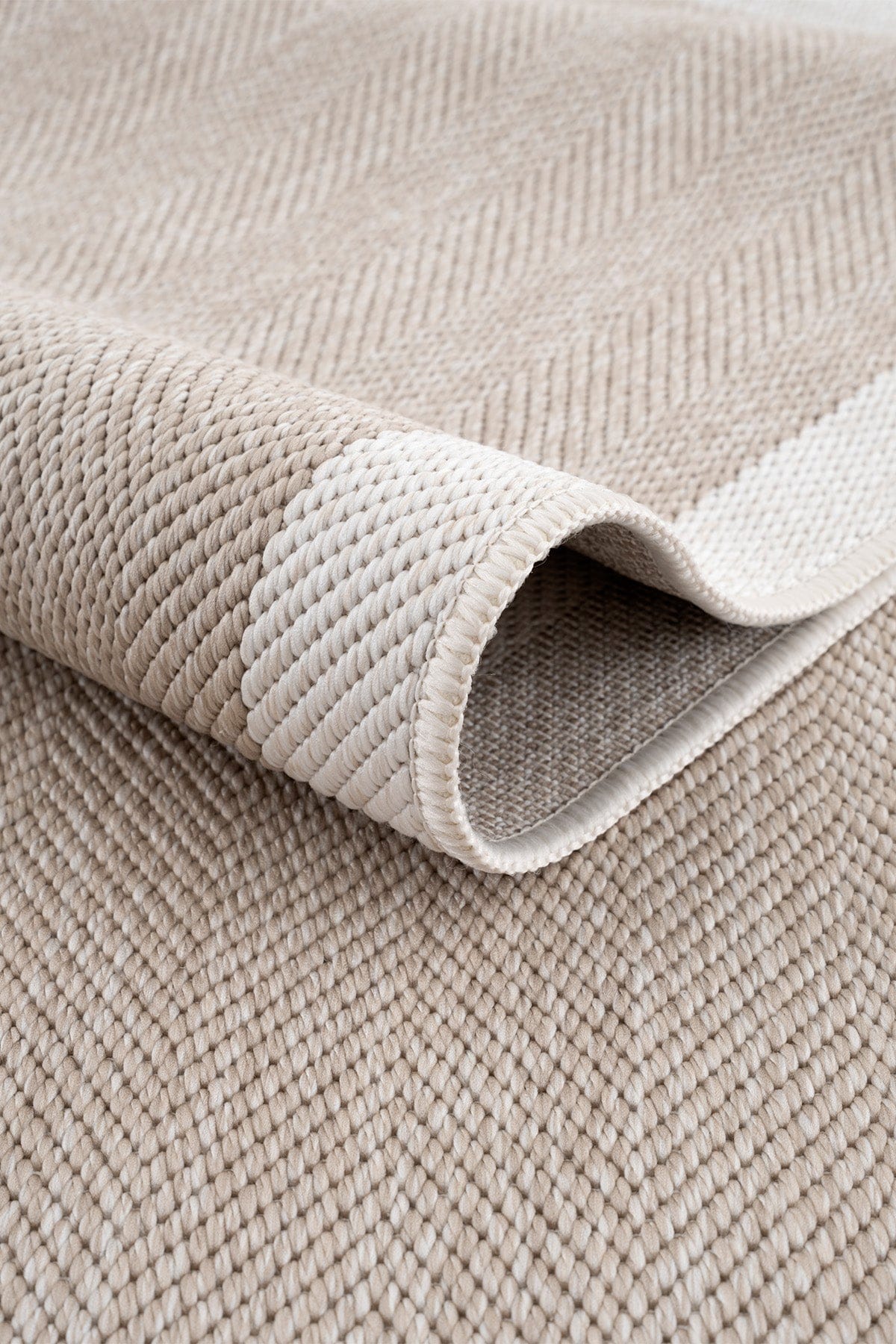Fresco Soft Mink Ecru Washable Rug A3936A