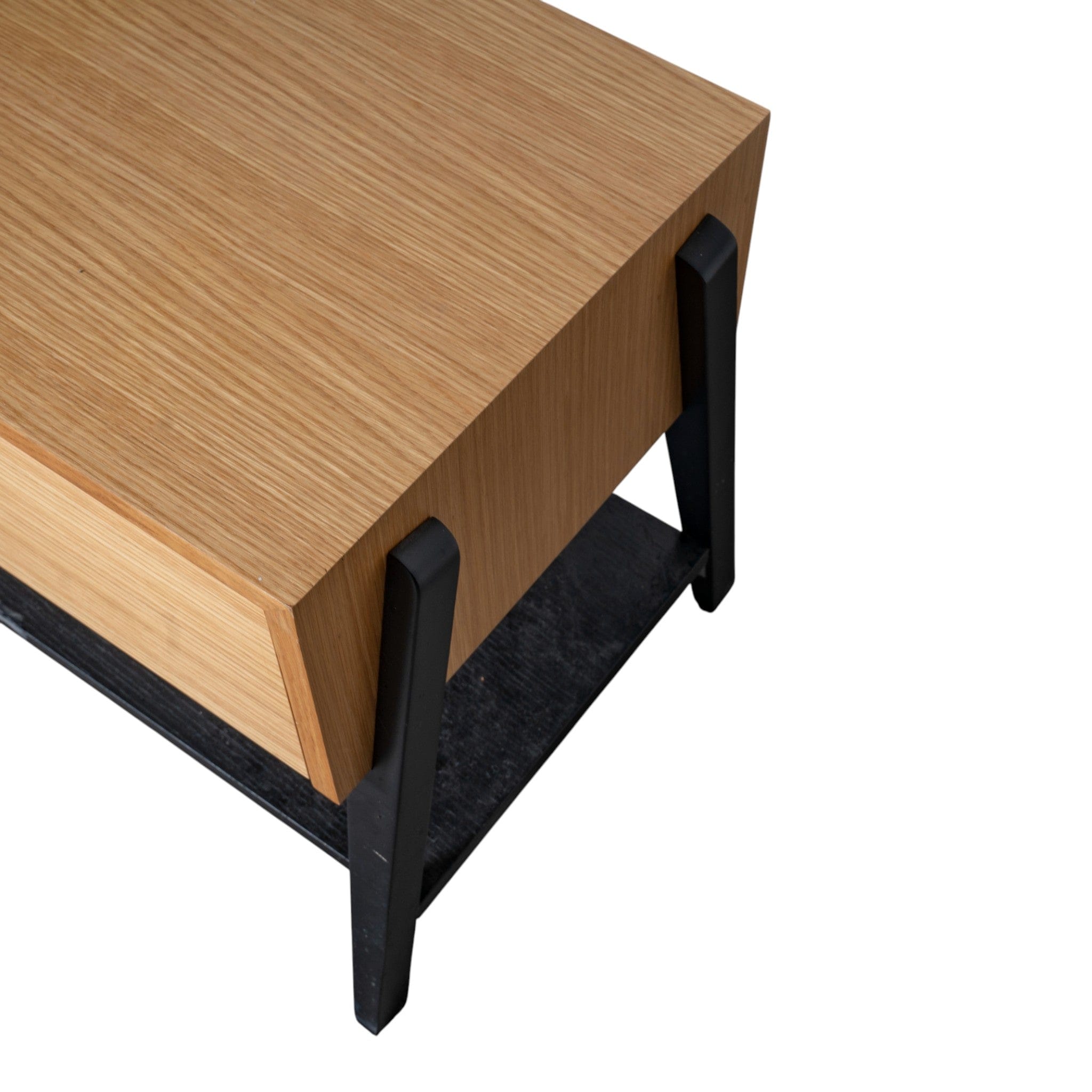 Freya TV Sehpası 140 cm Meşe & Siyah 11099