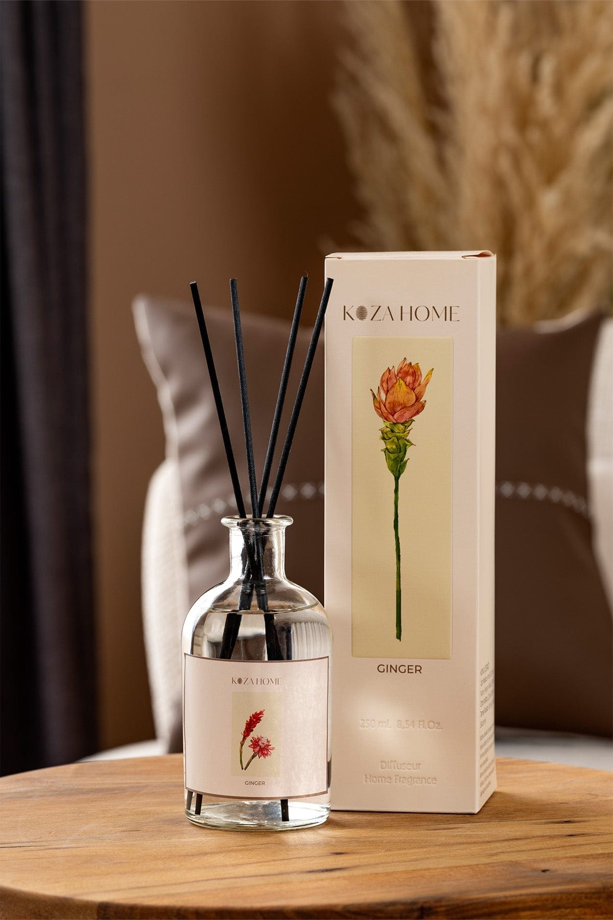 Ginger Oda Kokusu Bambu Çubuklu 250 ML 2030