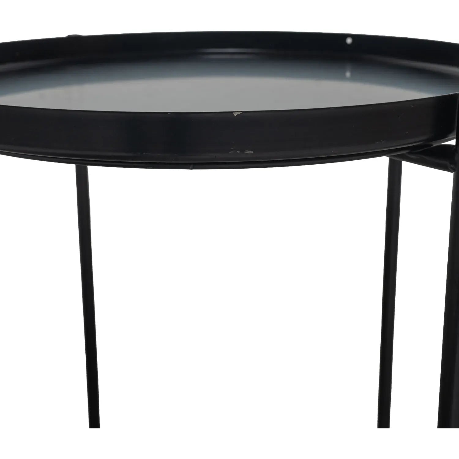 Gladom Yan Sehpa Metal Siyah 10573