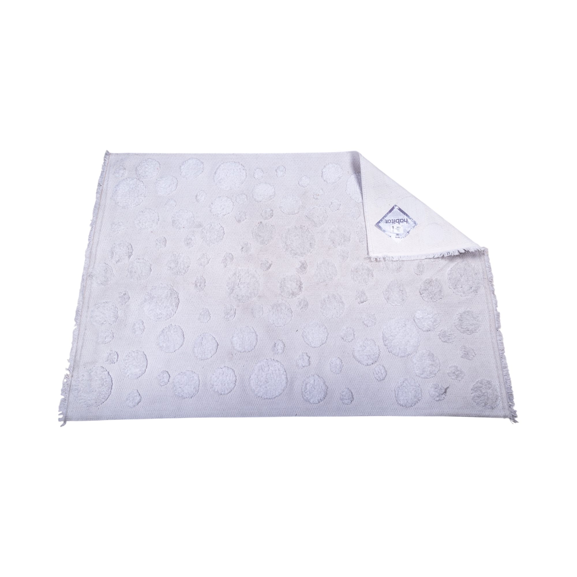 Habitat Bubbles Halı 155x230 Polyester Beyaz