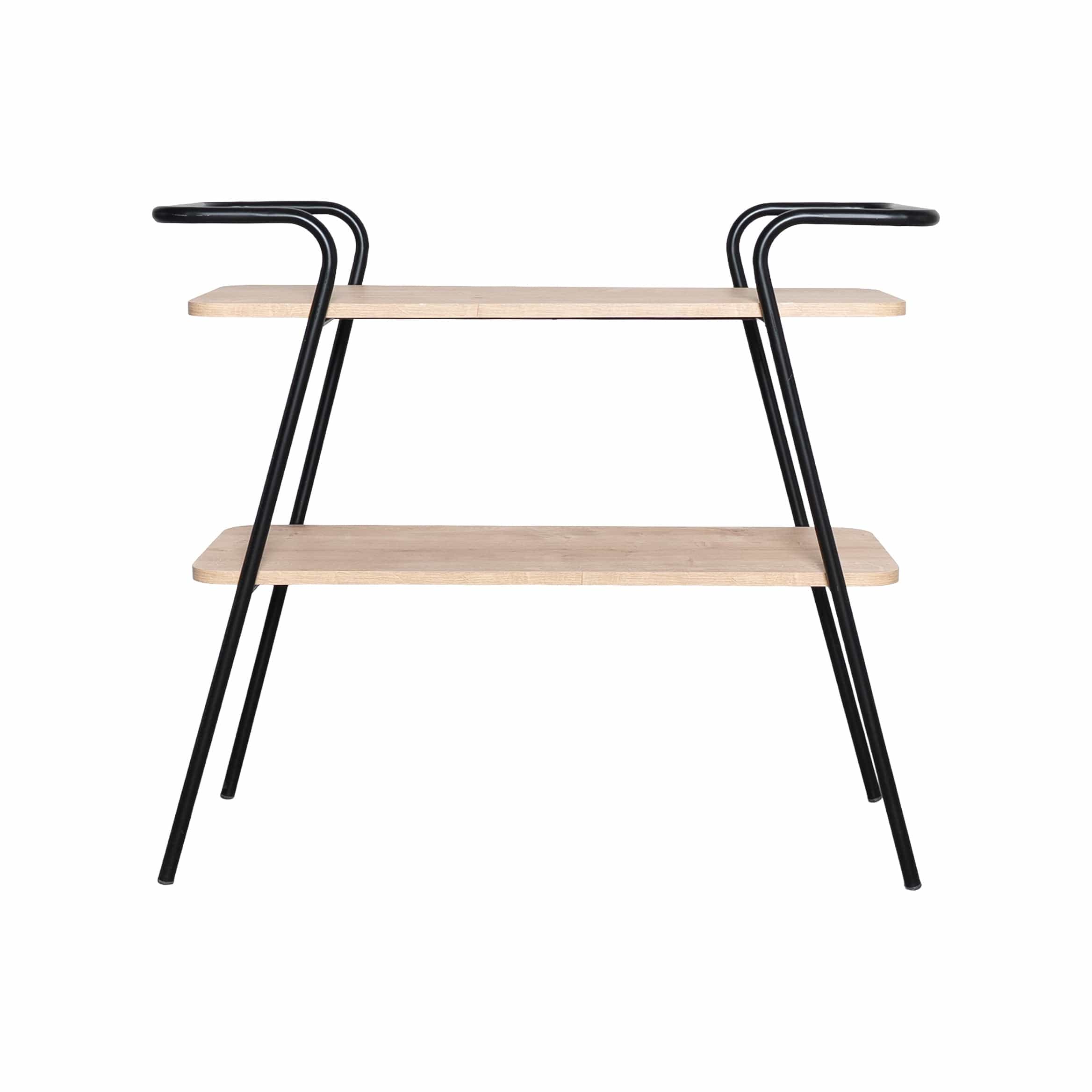 Hazel Dresuar Metal/Ahşap Meşe/Siyah 10540