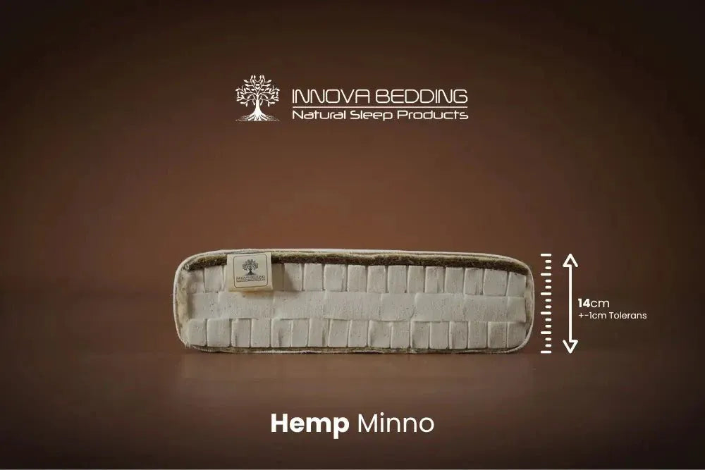 Hemp MİNNO El Yapımı %100 Doğal & Organik Bebek Yatağı
