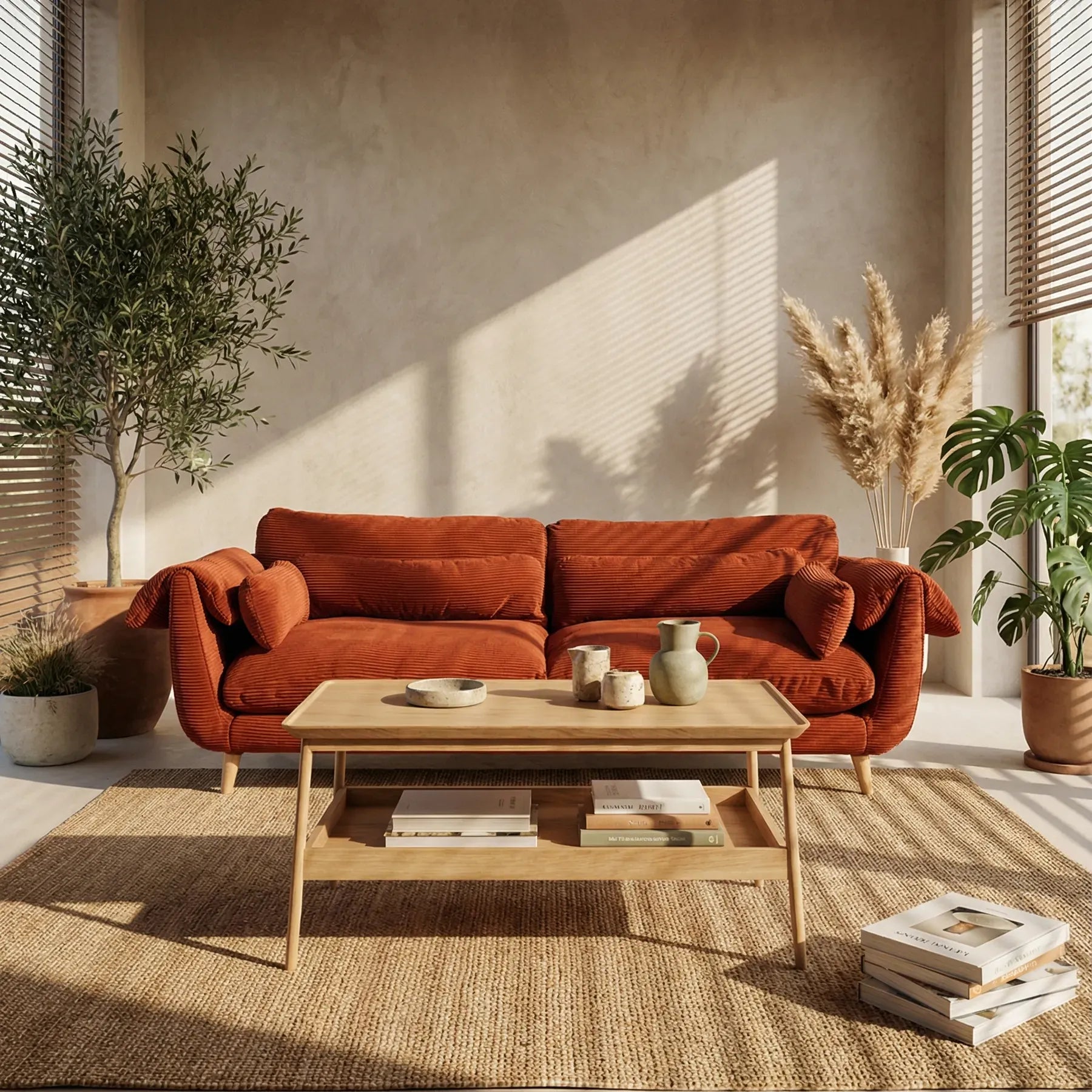 Herb Orta Sehpa Ahşap