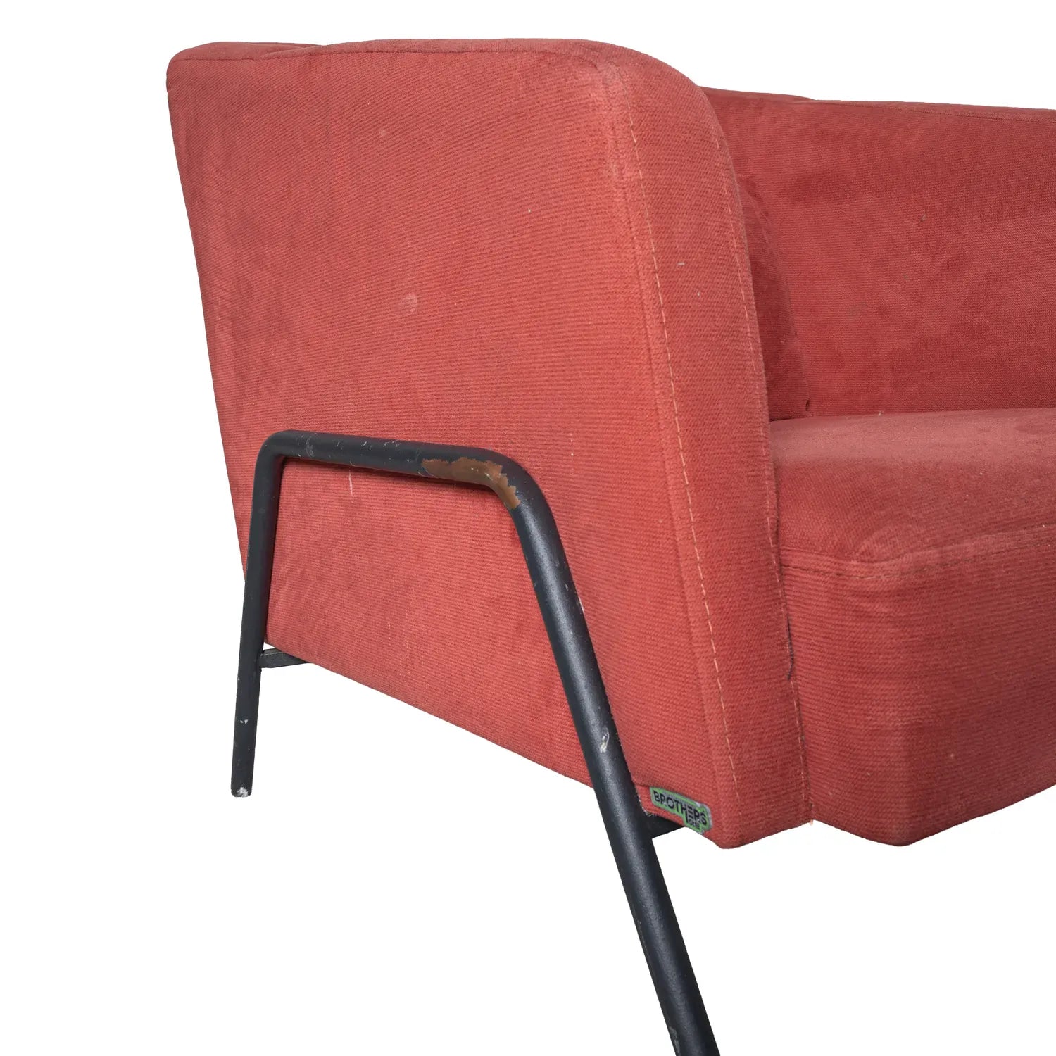 Kamin Berjer Kadife Bordo 10609