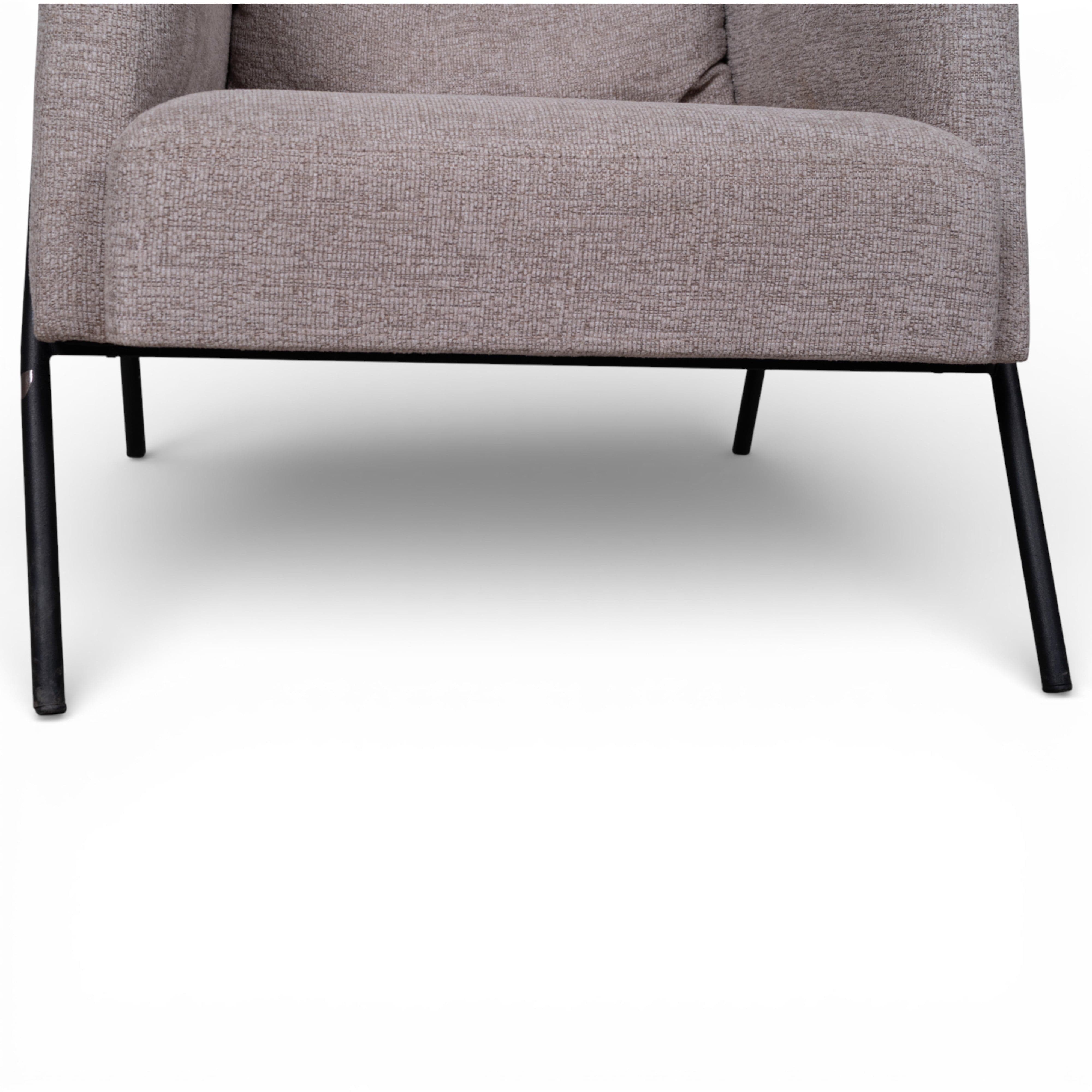 Kamin Berjer Keten Gri 11171