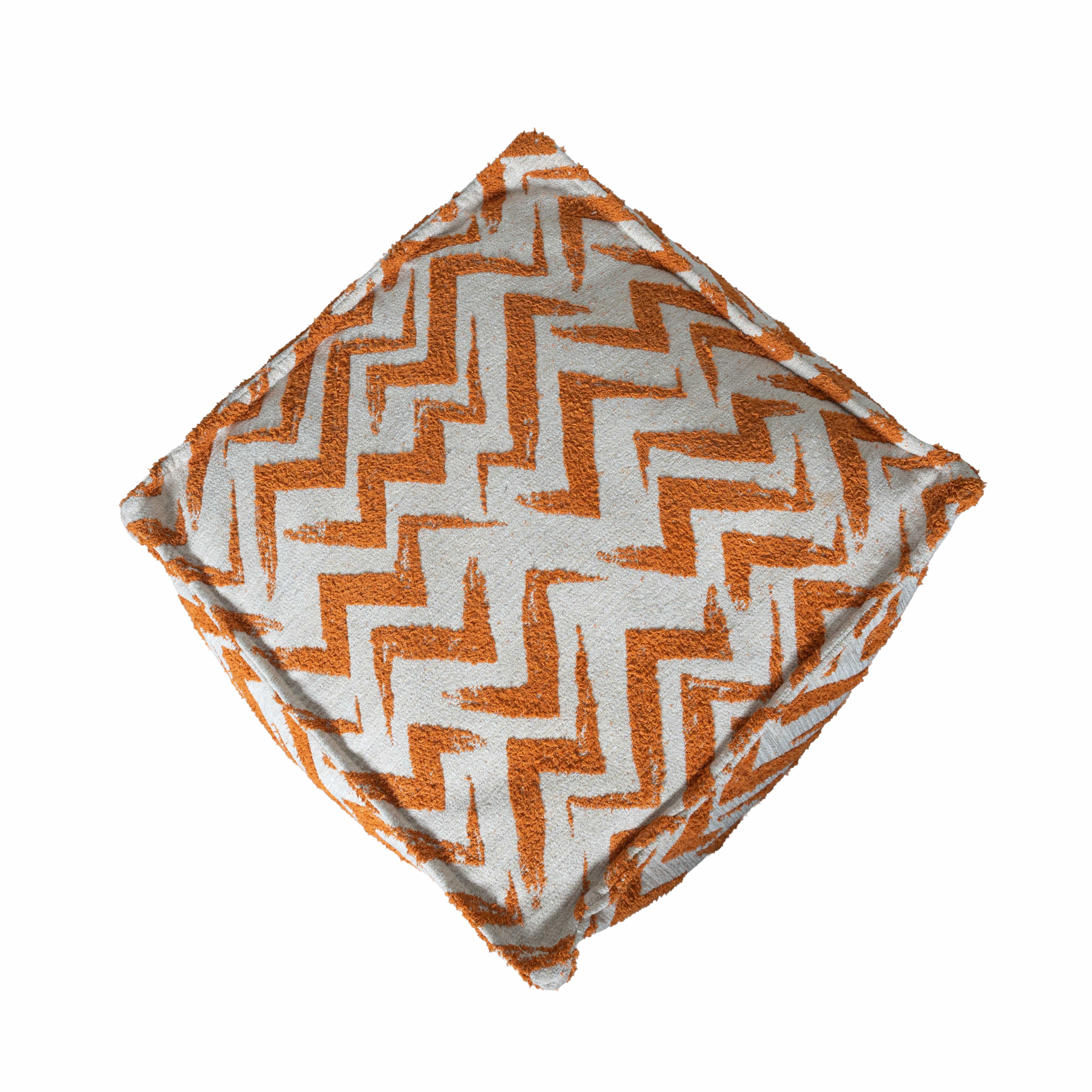 Keten Turuncu Puf 10584