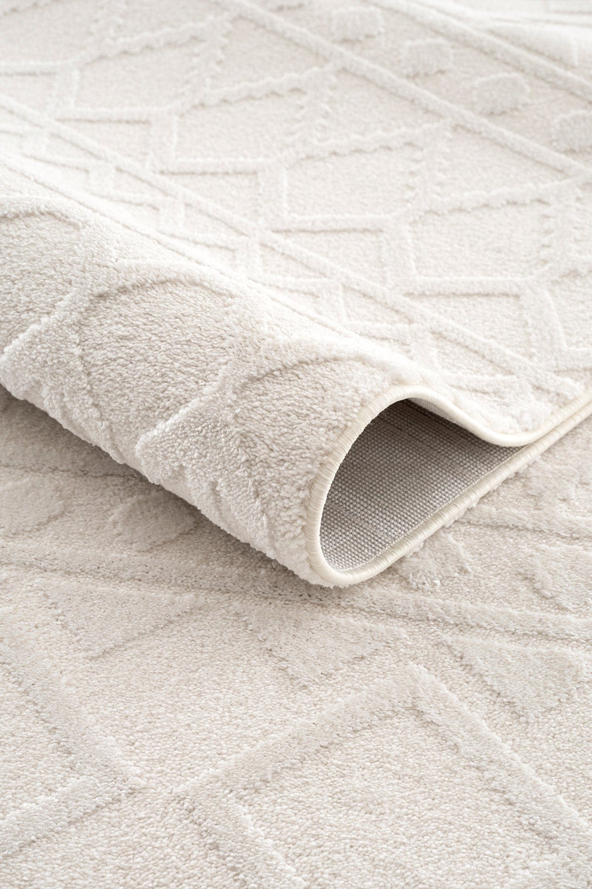 Koza Hayad Monaco Cream Dust-Free Rug 33346