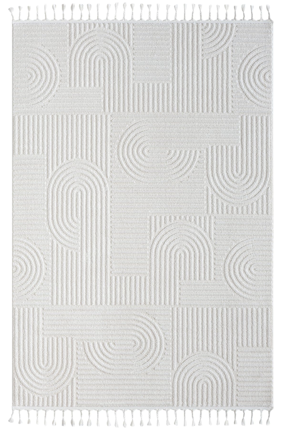 Koza Hayad Monaco Cream Dust-Free Rug 33471B