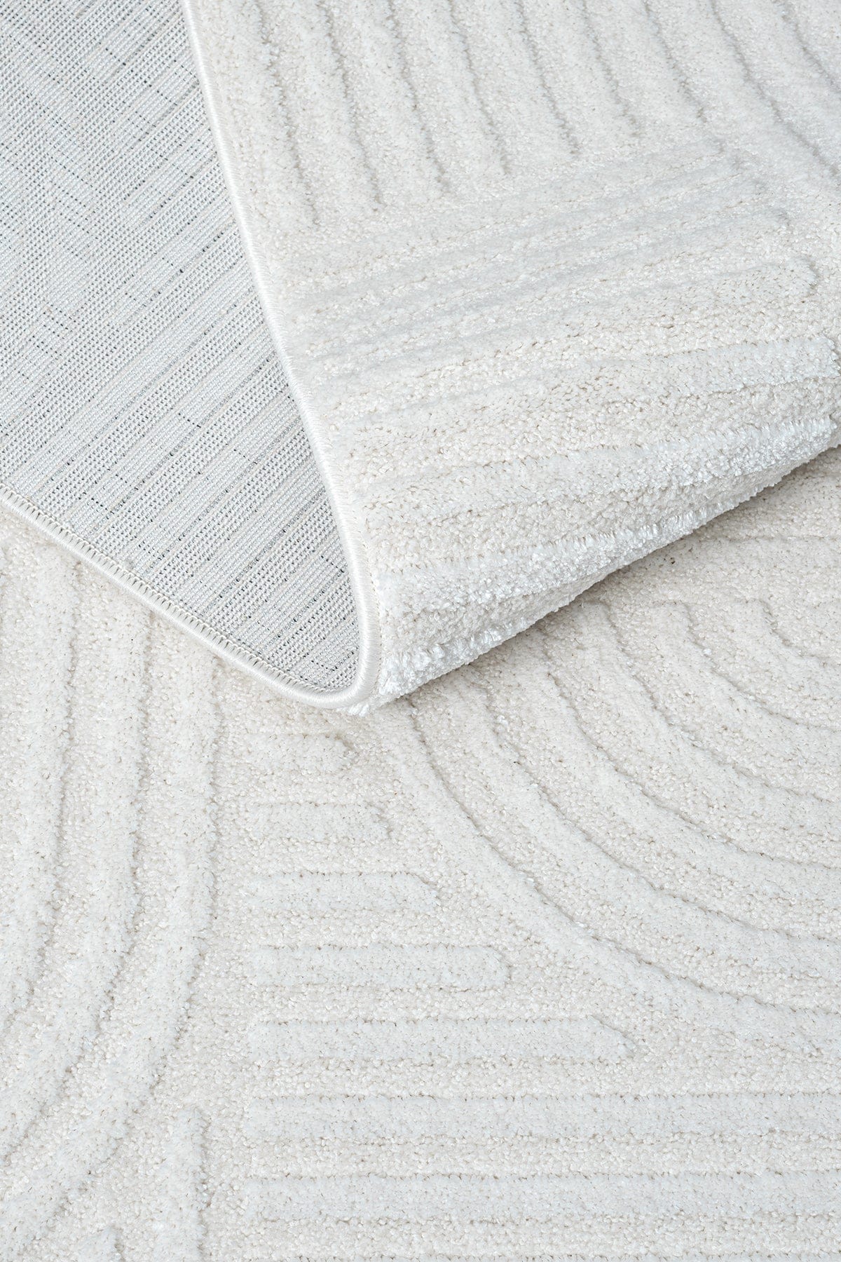 Koza Hayad Monaco Cream Dust-Free Rug 33471B