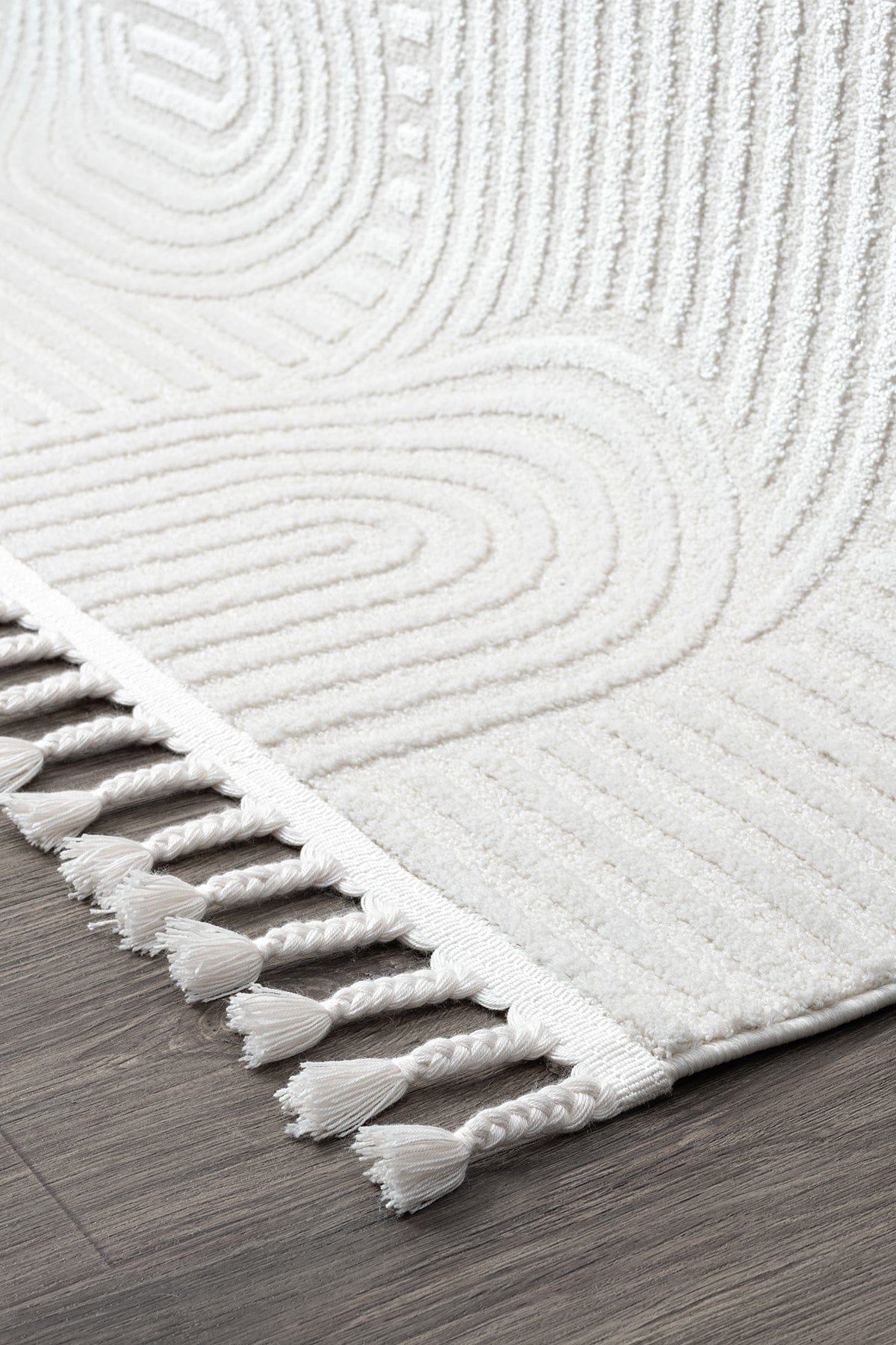 Koza Hayad Monaco Cream Dust-Free Rug 33471B