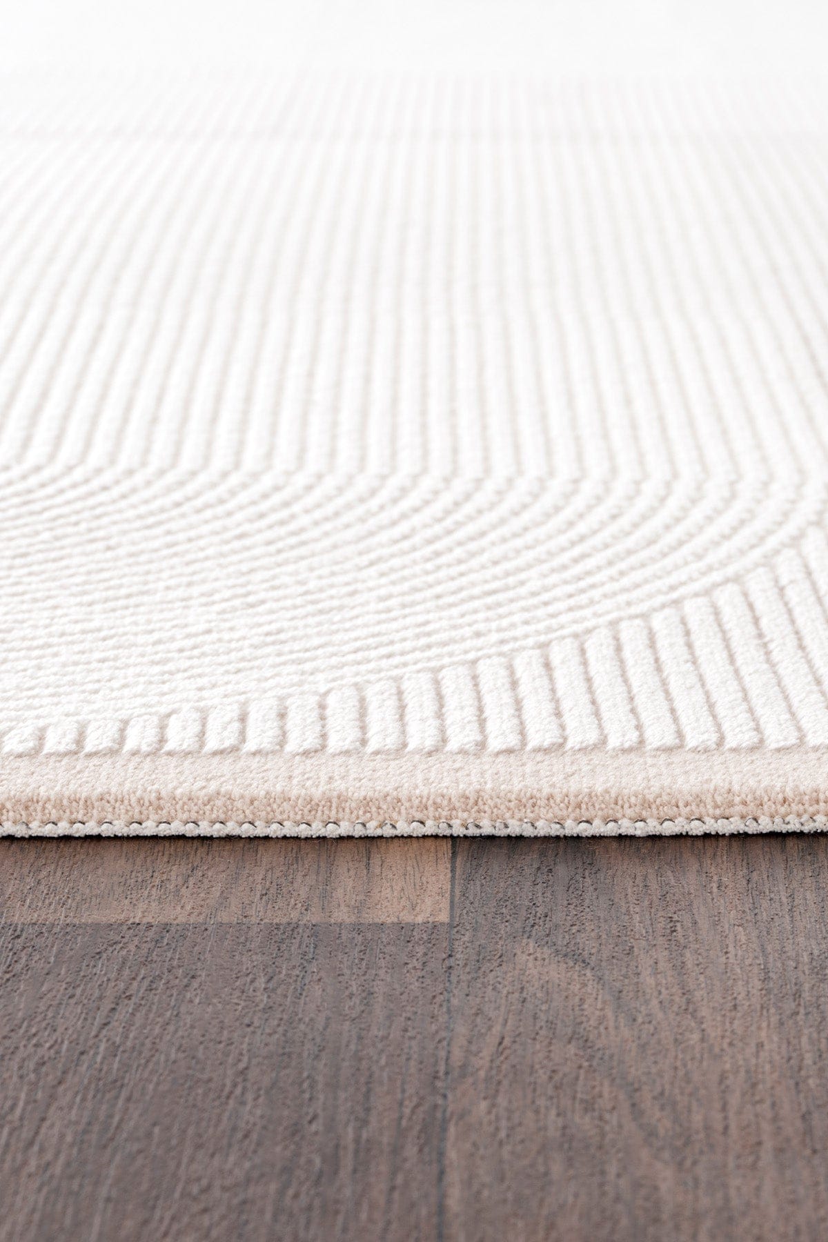 Koza Luna Cream Beige Living Room Rug A2700B