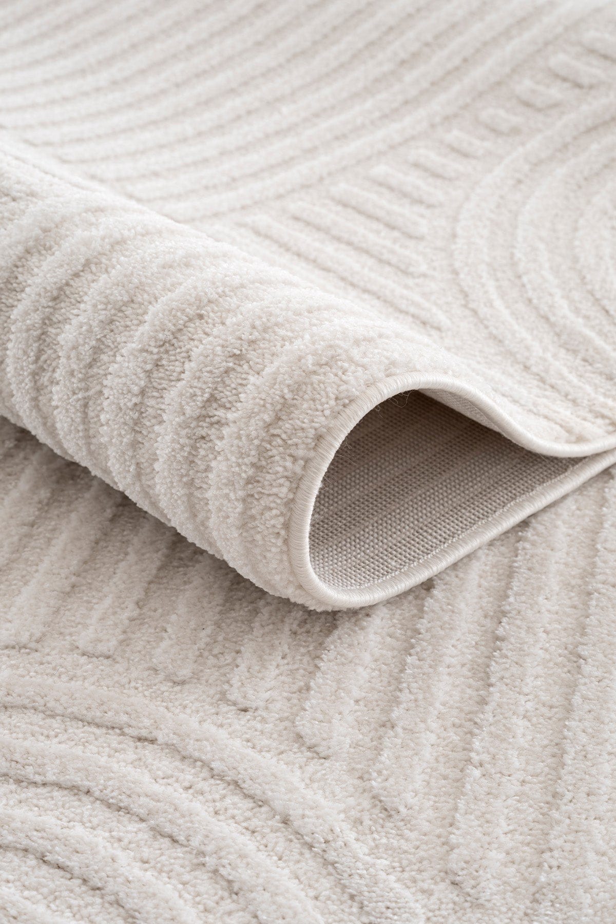 Koza Hayad Monaco Cream Dust-Free Rug 33471B