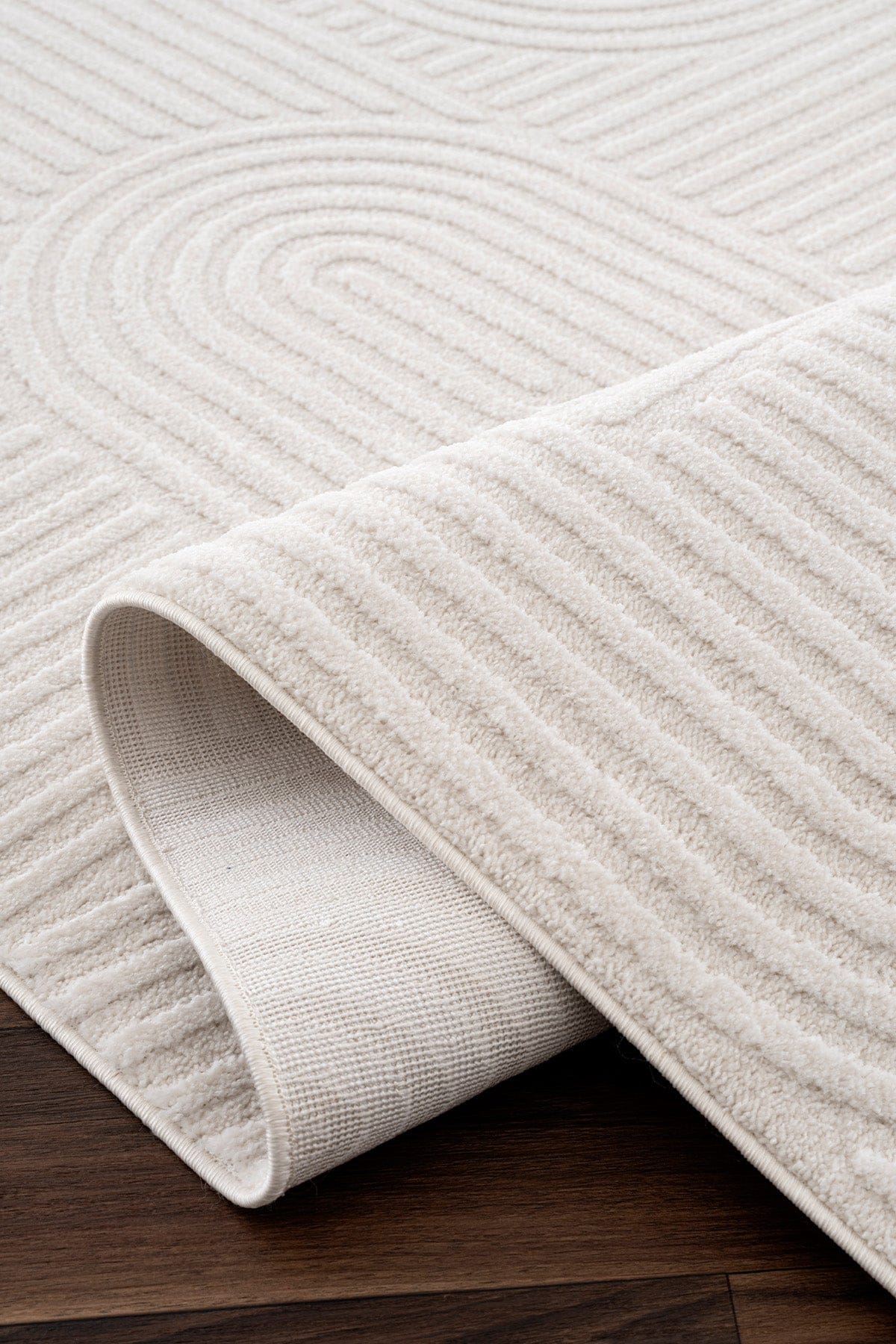 Koza Hayad Monaco Cream Dust-Free Rug 33471B