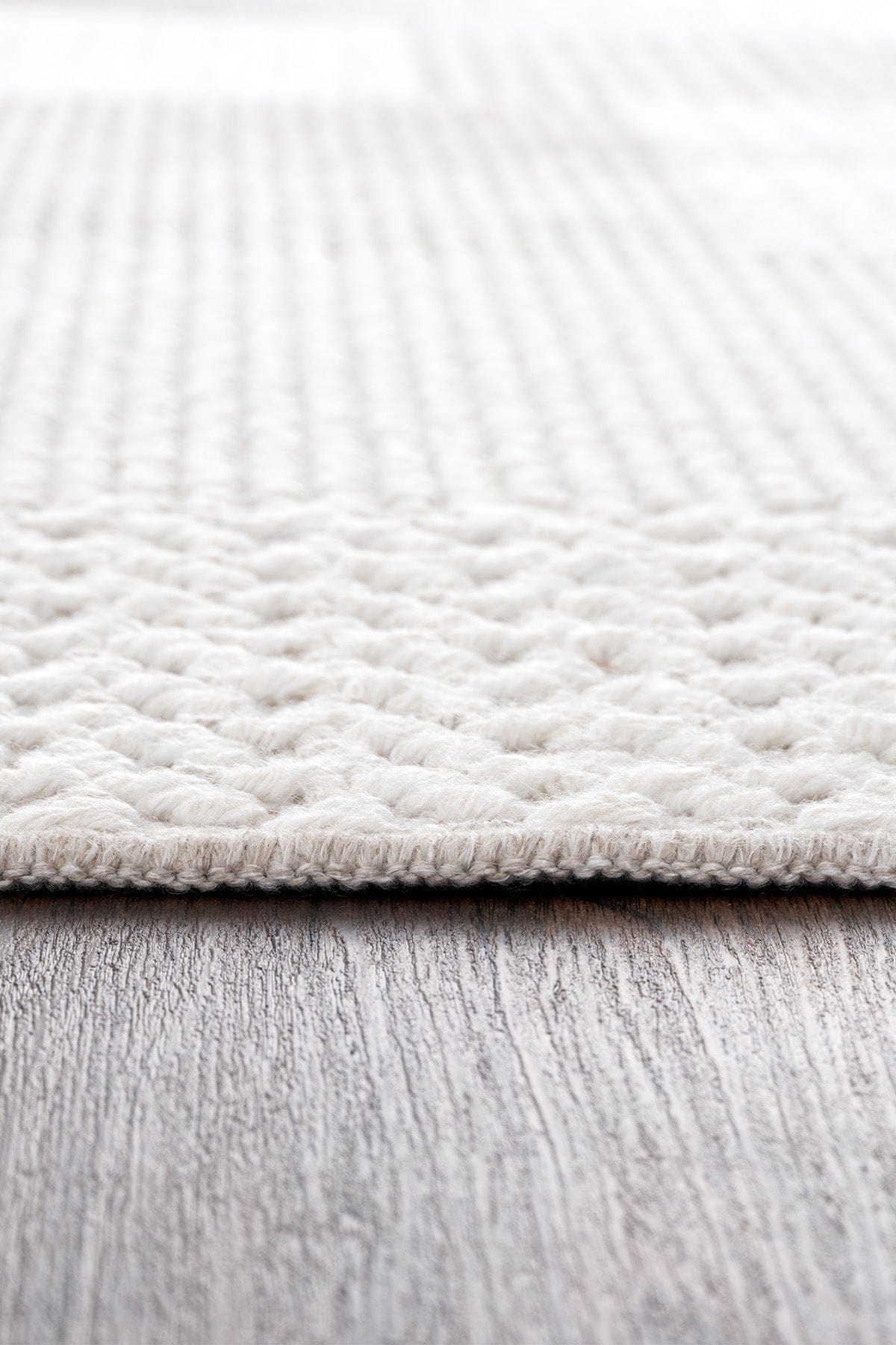 Koza Nomad Cream Mink Living Room Rug A3568B