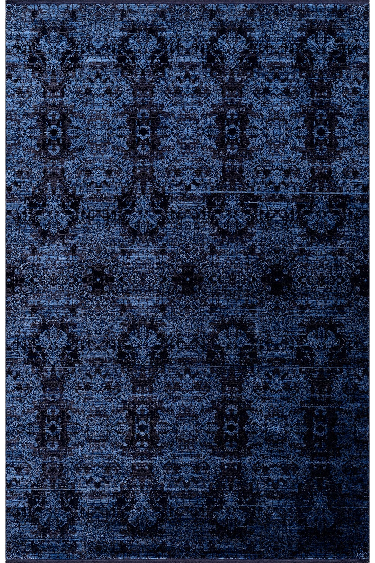 Koza Nostalgia Blue Hallway Rug A3014F