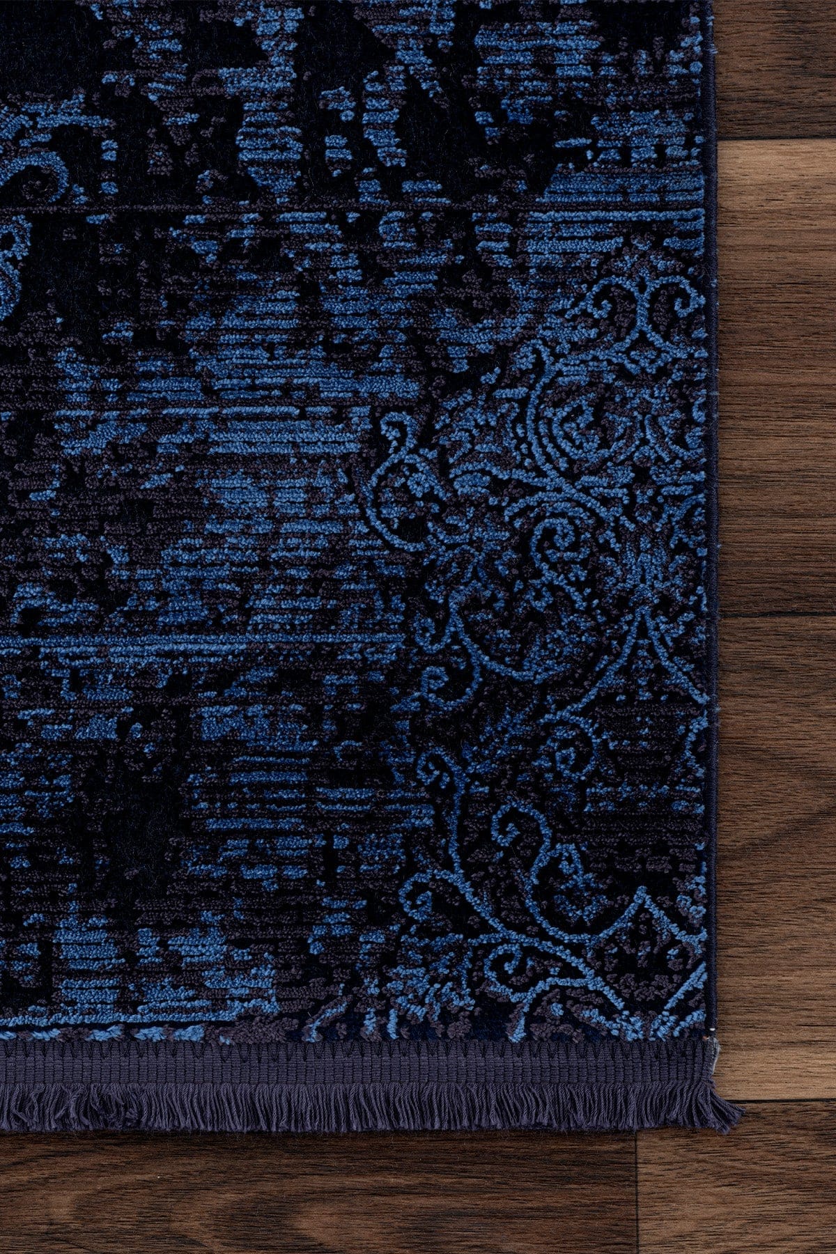 Koza Nostalgia Blue Hallway Rug A3014F