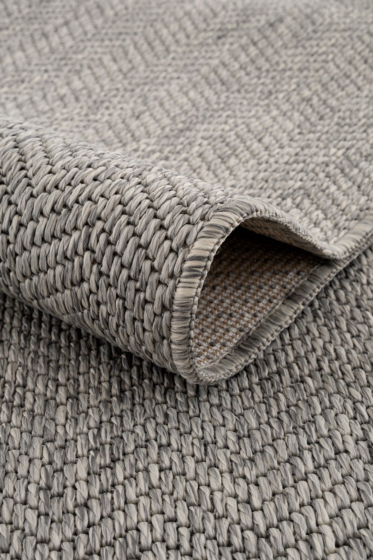Koza Hayad Origine Grey Living Room Rug B3672E