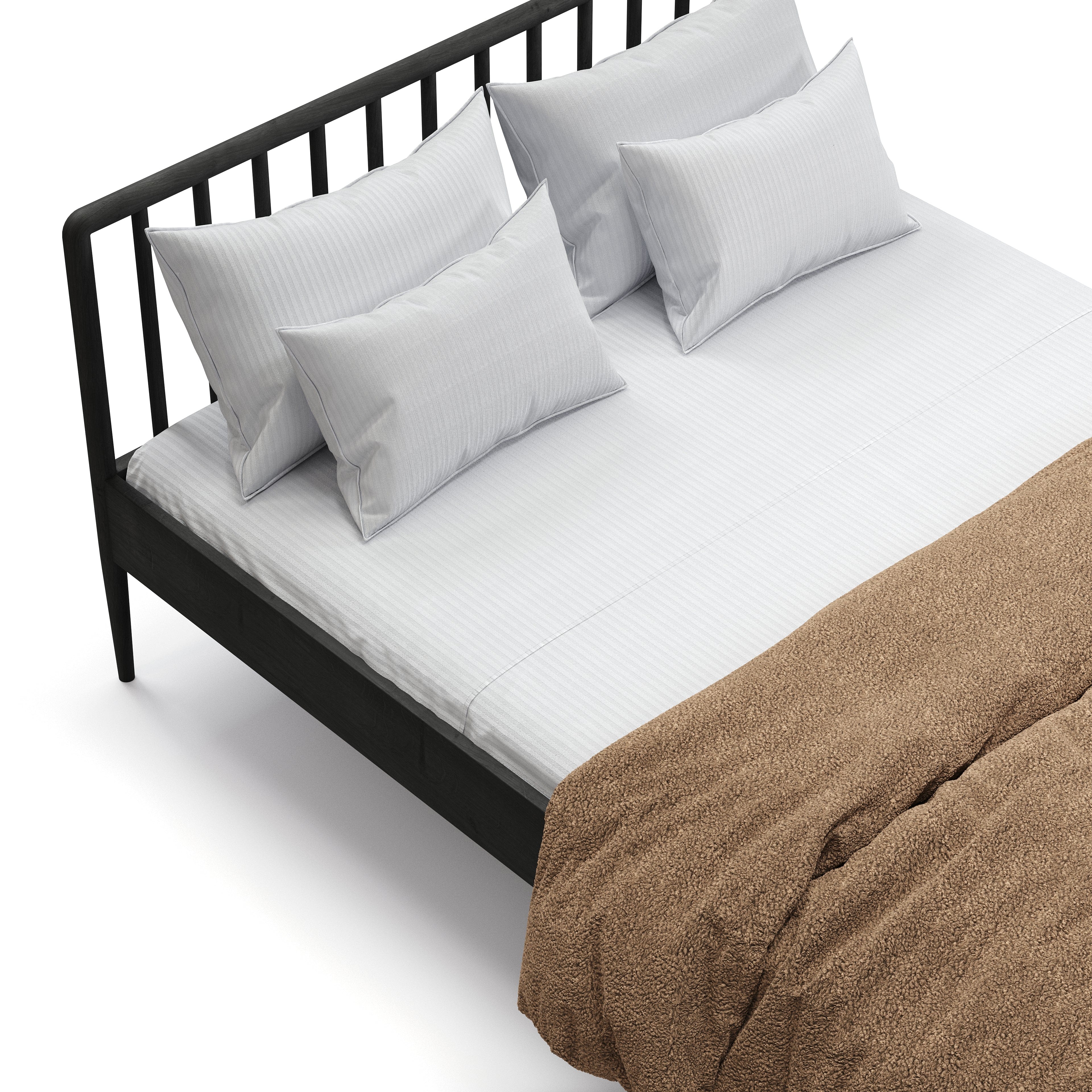 Lilium Bed Frame Black 140x190