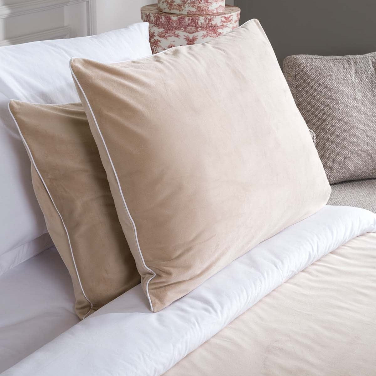 Linda Vizon Kadife Çift Kişilik Nevresim Takımı 200x220 5008