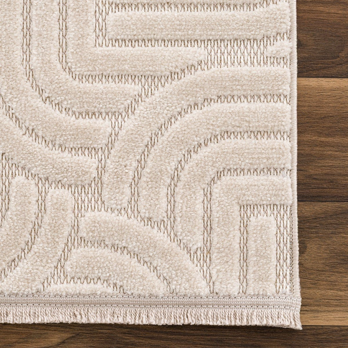 Lisbon Beige Living Room Rug A1761B