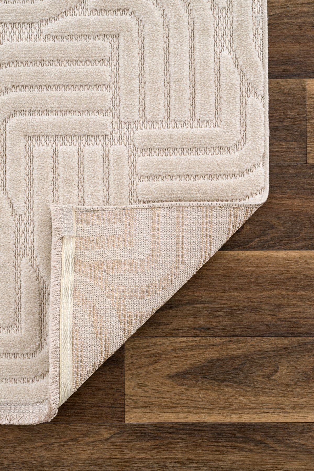 Lisbon Beige Living Room Rug A1761B