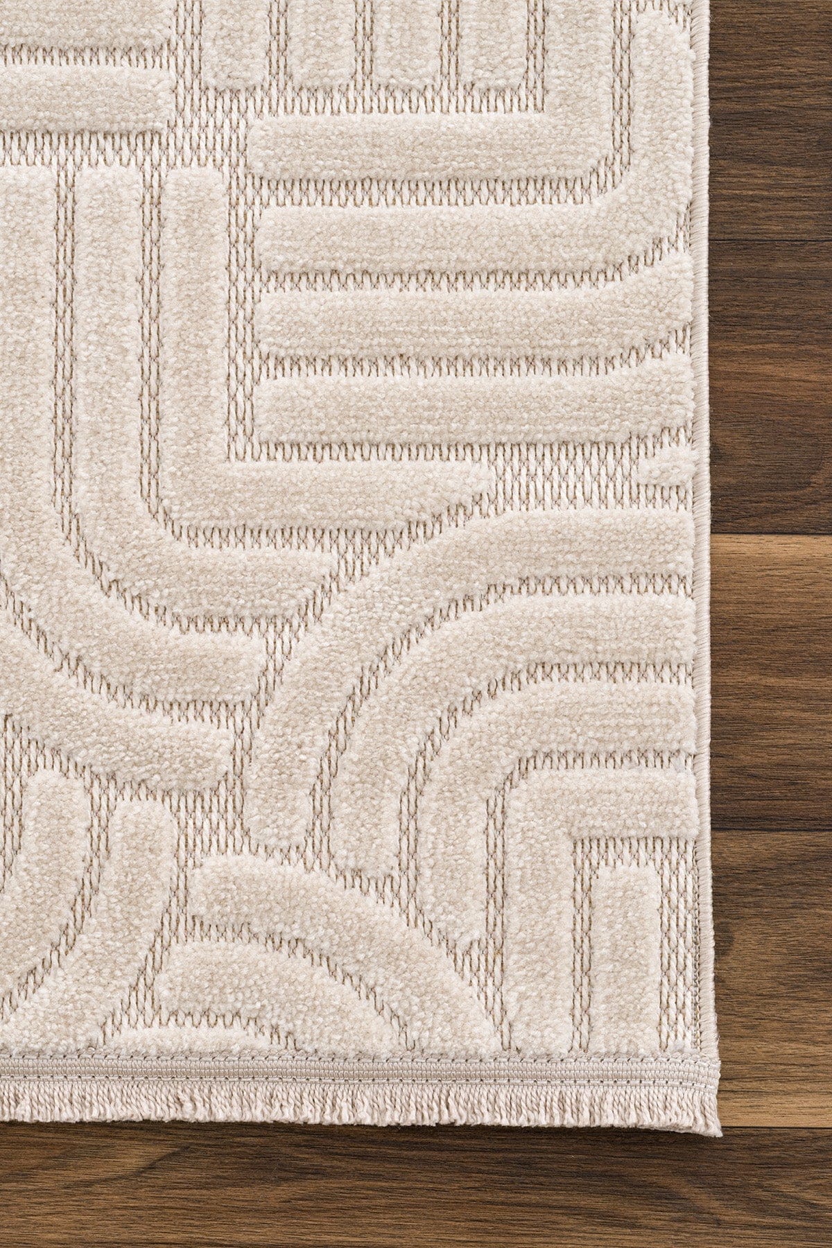 Lisbon Beige Living Room Rug A1761B