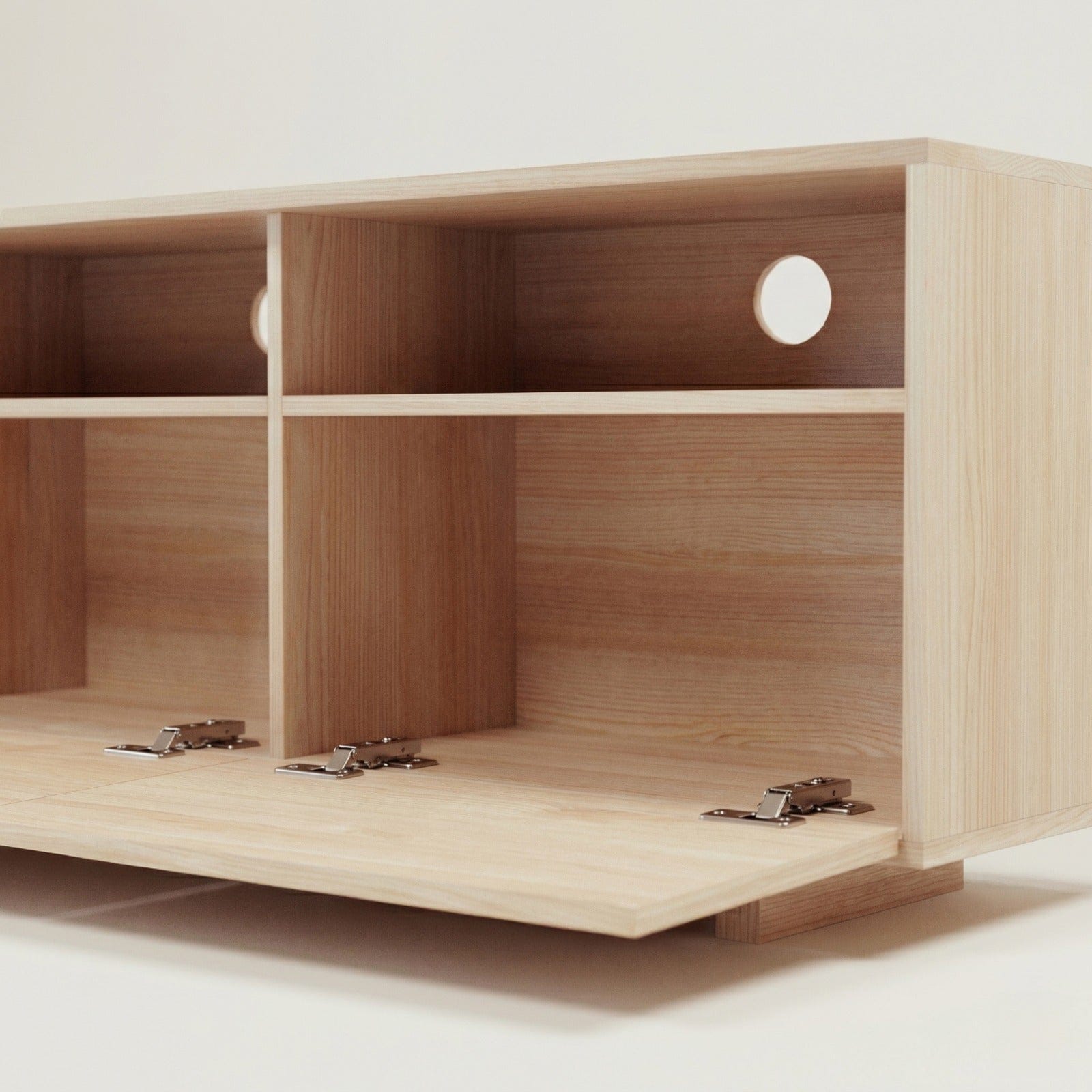 Solid Wood Top TV Unit