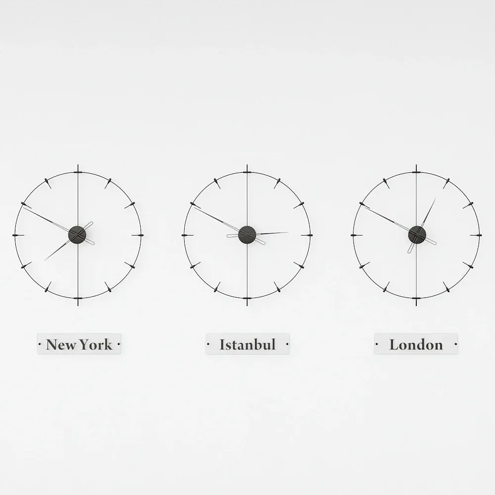 wall world clocks