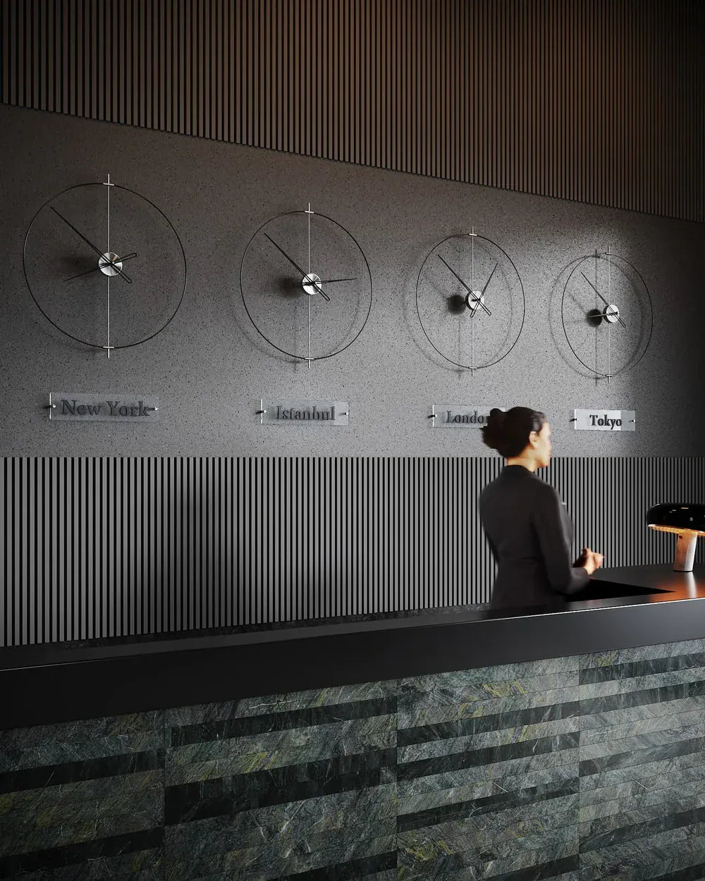 Massive Simple World Clocks