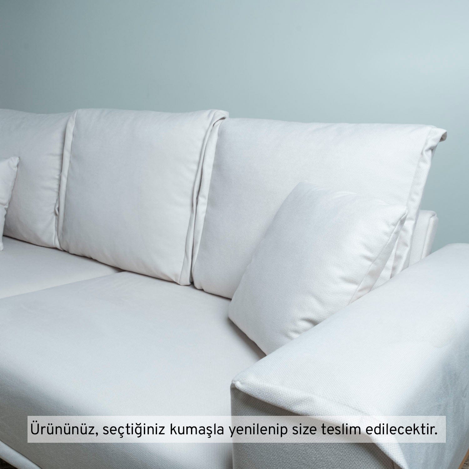 Neomi Üçlü Koltuk Kadife 11048