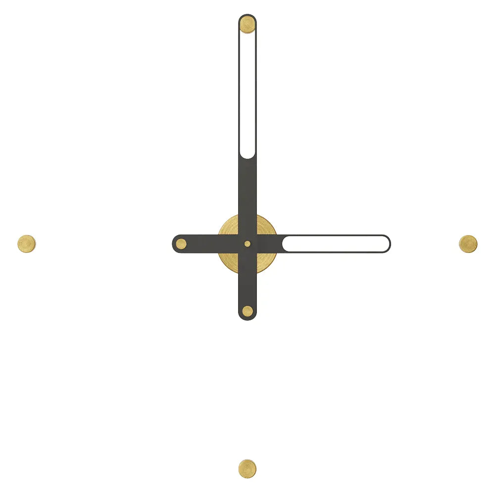 antik gold duvar saati 60 cm.