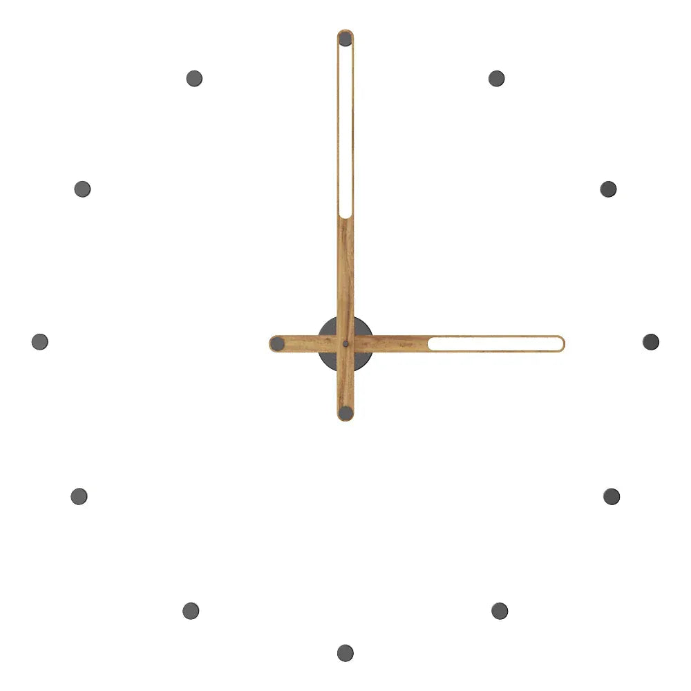 nile indicator duvar saati ceviz 90 cm. 