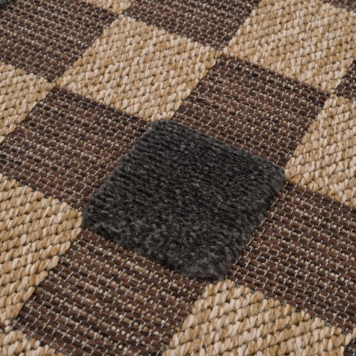 Nordic Kareli Natural Halı 200x290