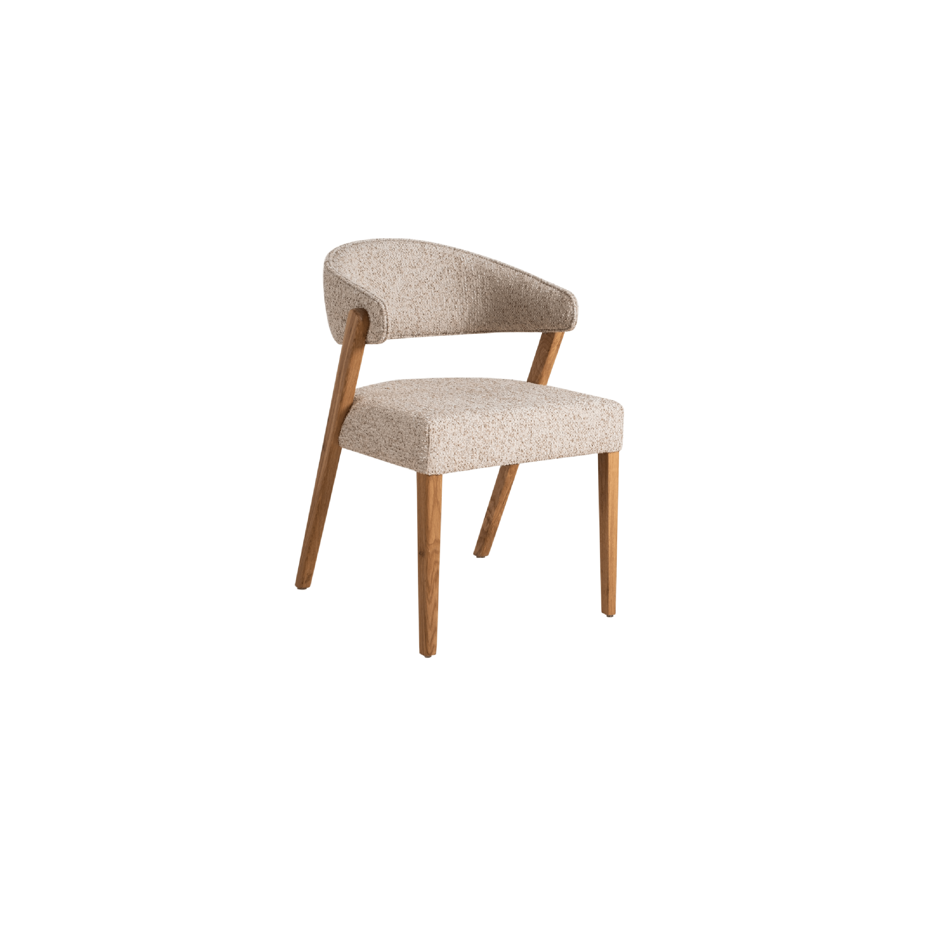 Norge Meşe Yemek Masası 90x170 6 Kişilik