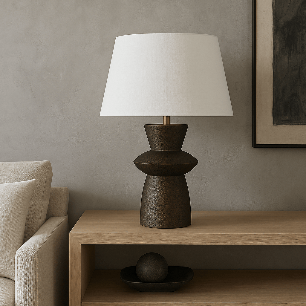 Paloma Brown Textured Lampshade