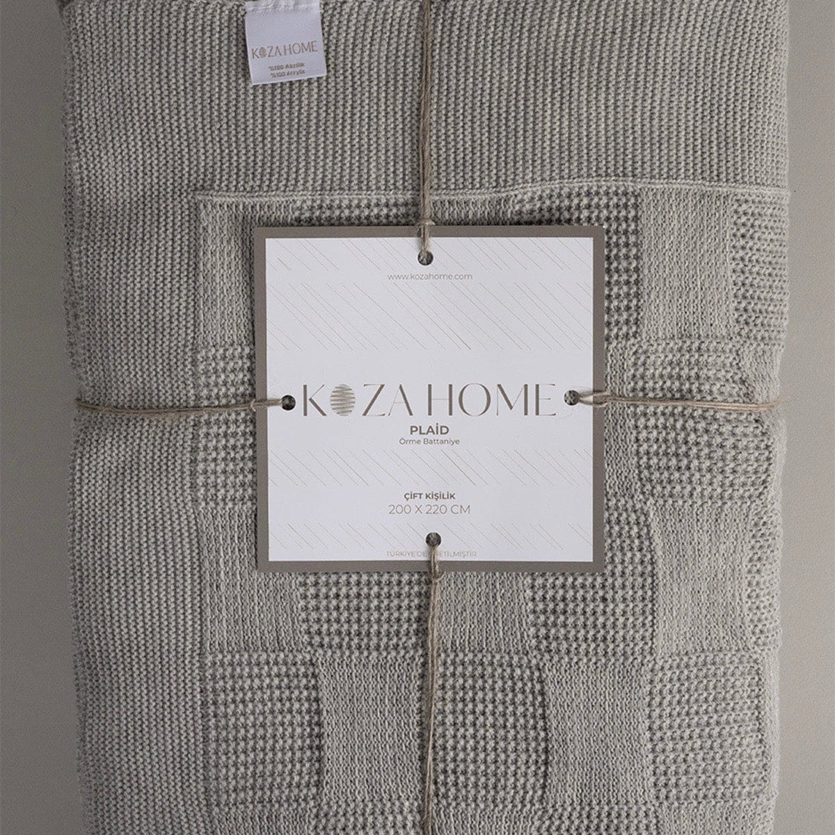 Plaid Vizon Çift Kişilik Battaniye 200 x 220 15010