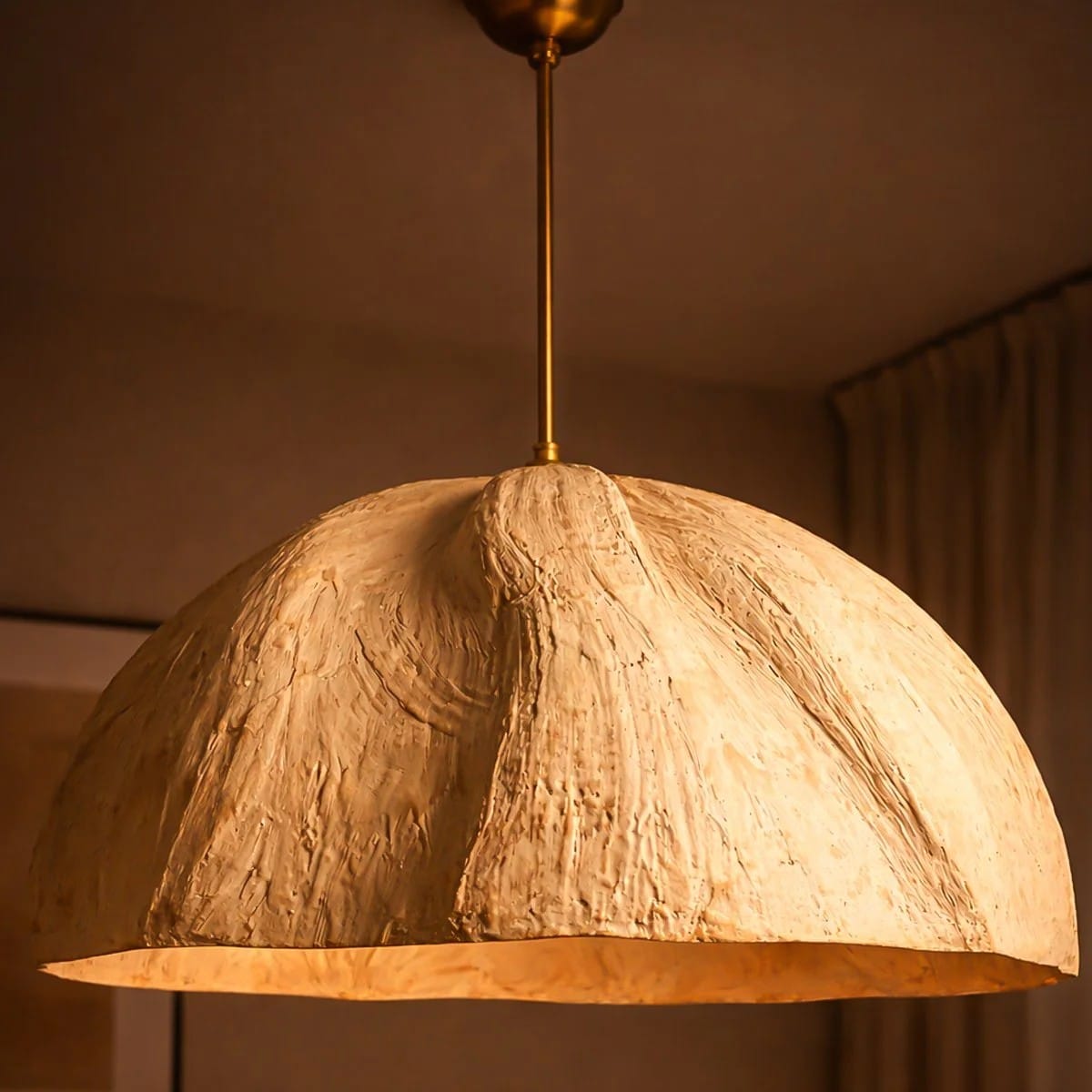 Prob Single Chandelier Carbon Concrete
